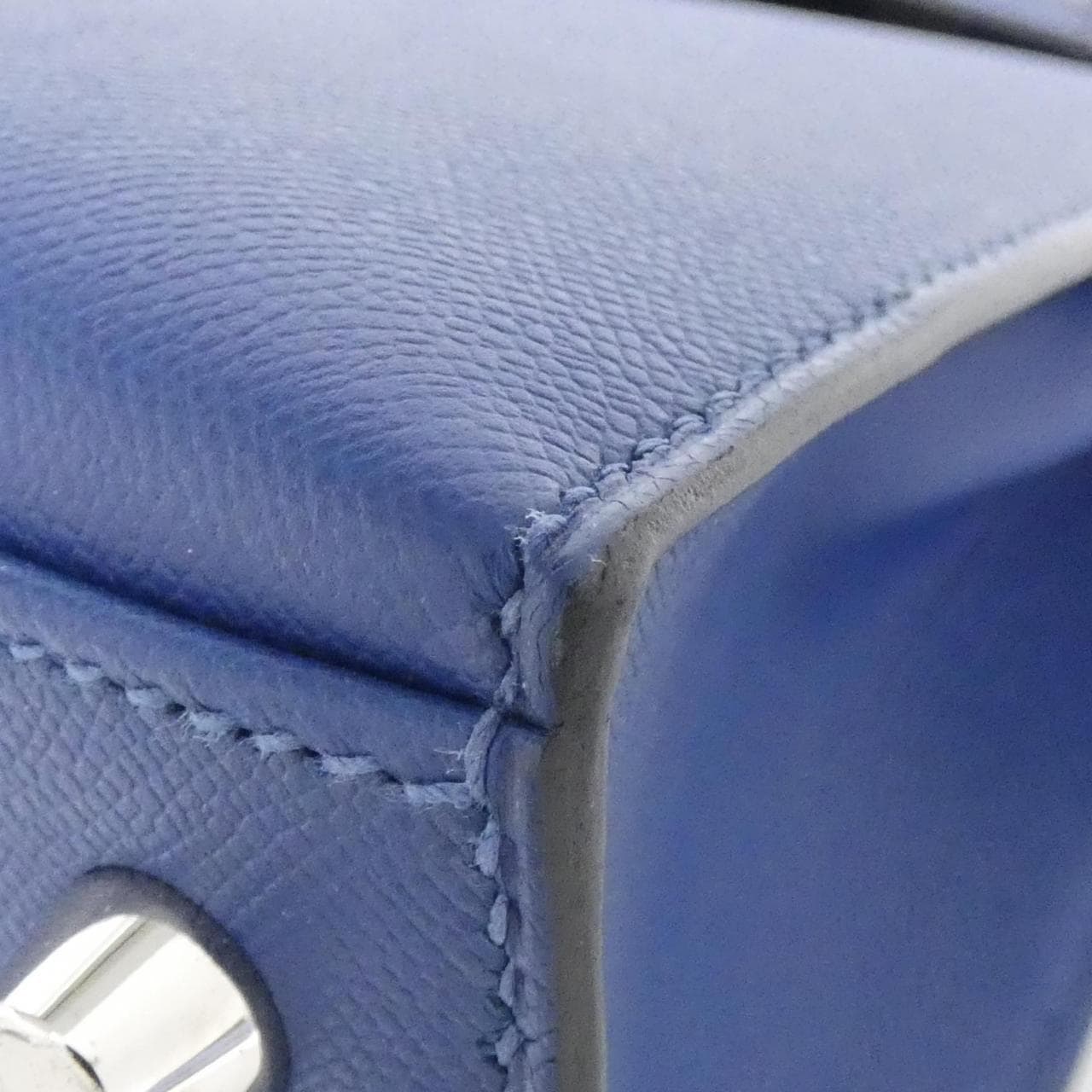 HERMES HERMÈS Kelly 082735CK Bag Blue - Thumbnail 3