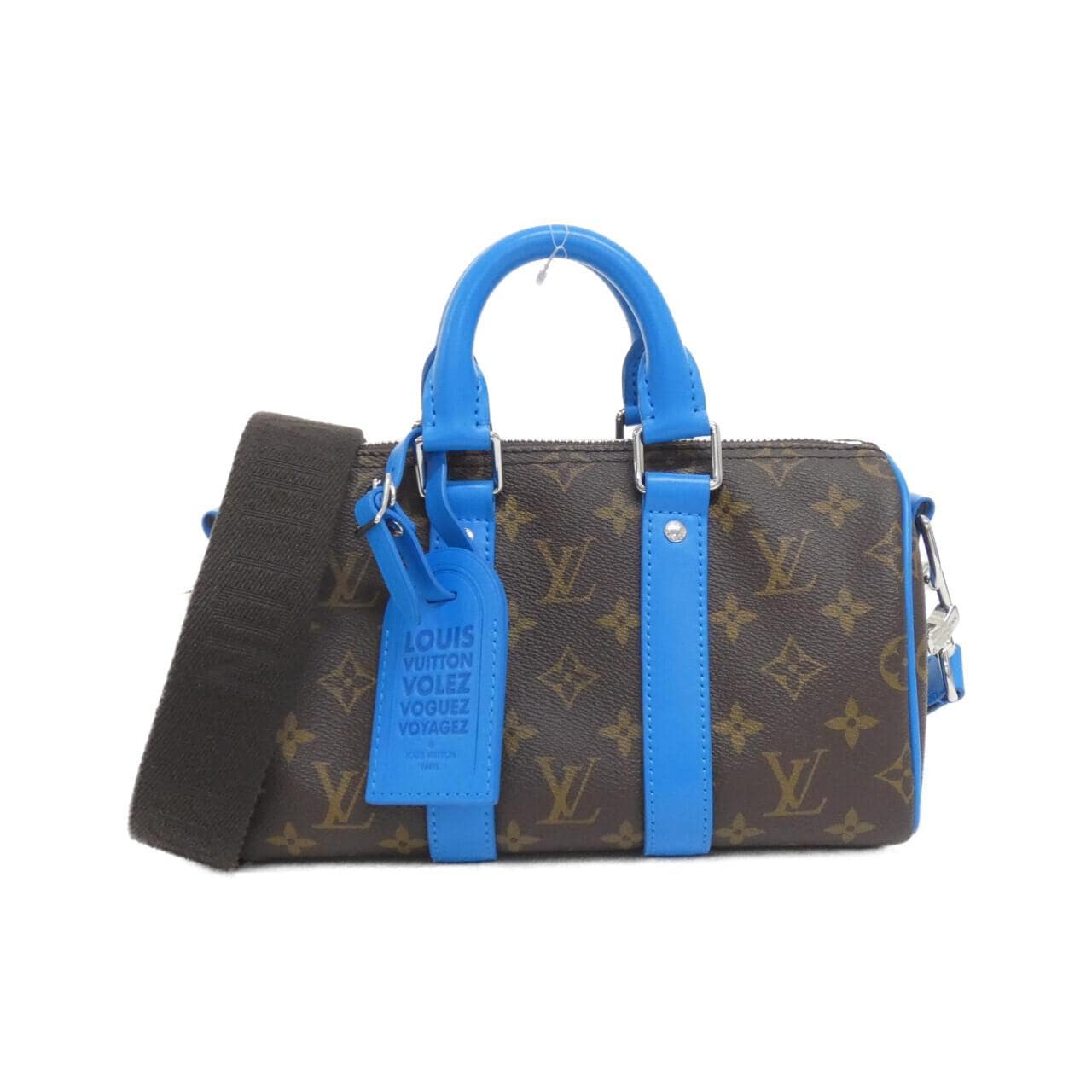 LOUIS VUITTON Keepall M12609 Boston Bag Monogram Blue