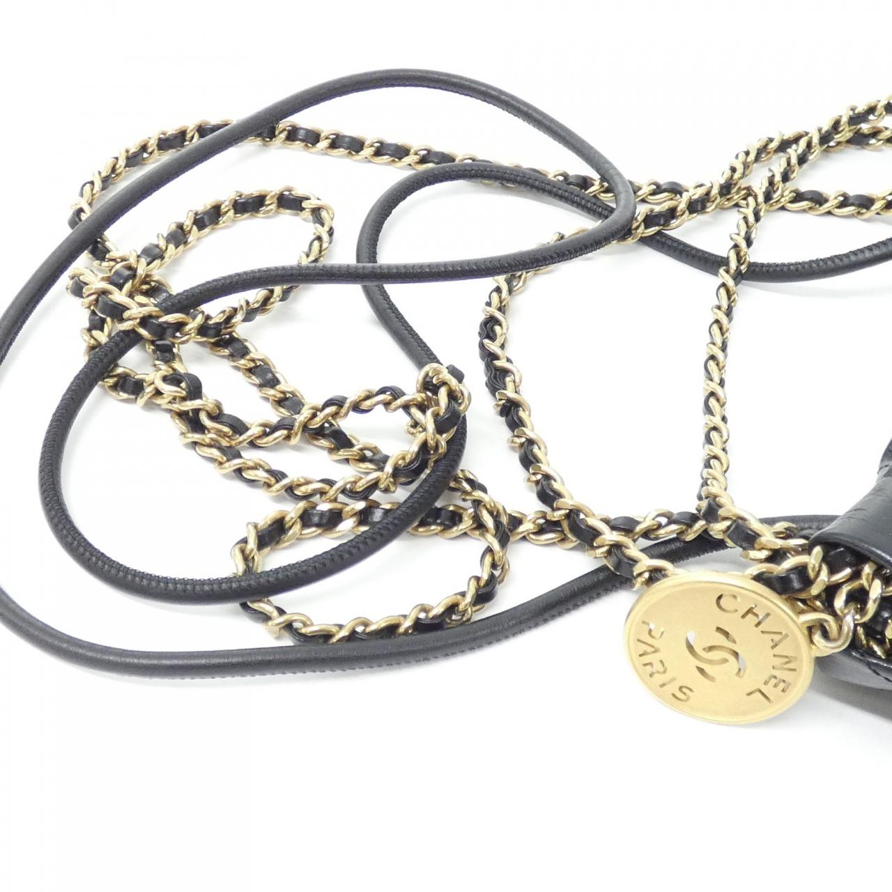 CHANEL Chanel 22 AS3980 Bag 黑色 中古品A - 縮圖 6