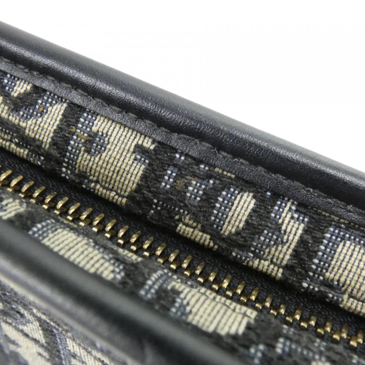 DIOR S5700CTZQ Bag Canvas 黑色 帆布 中古品A - 縮圖 5