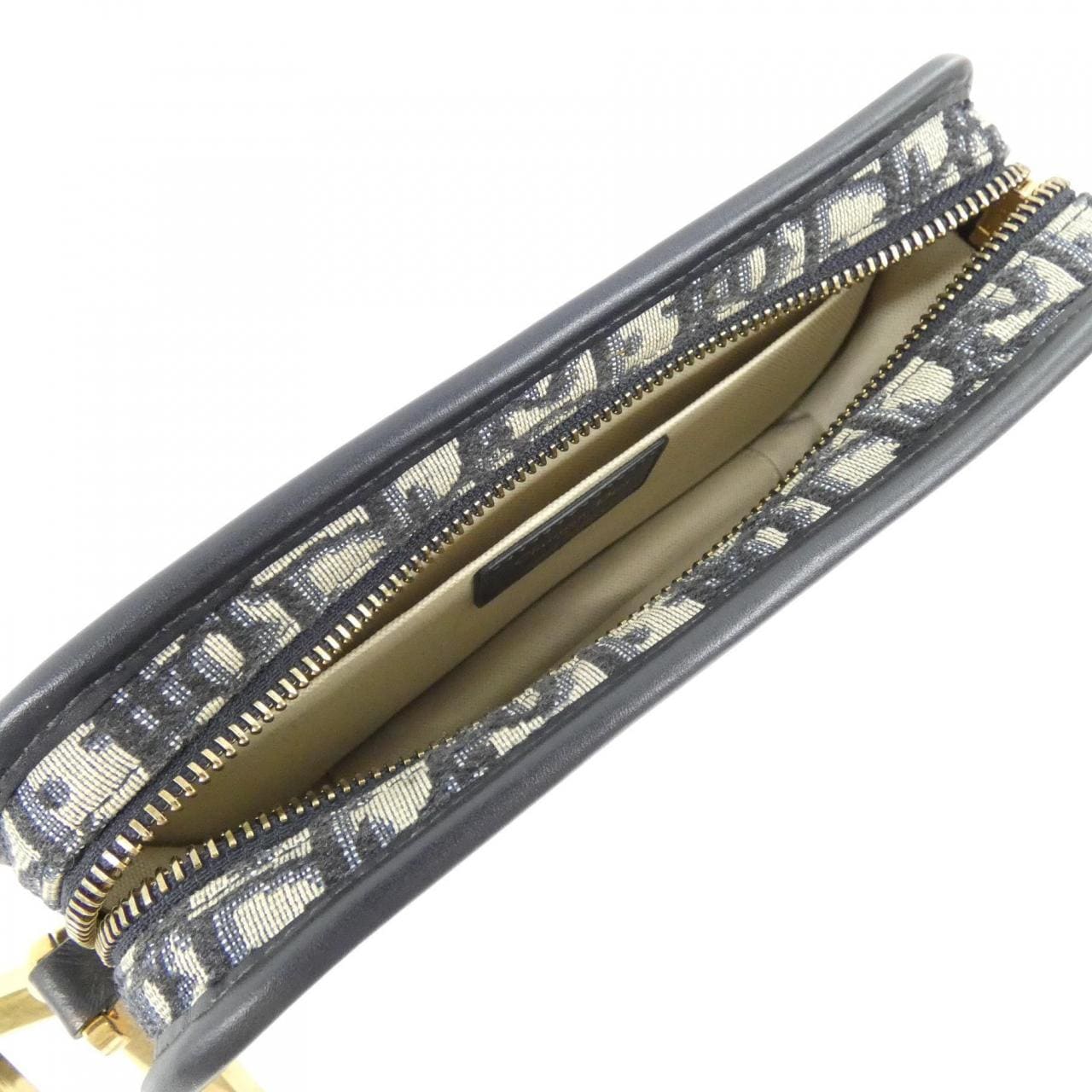 DIOR S5700CTZQ Bag Canvas 黑色 帆布 中古品A - 縮圖 7