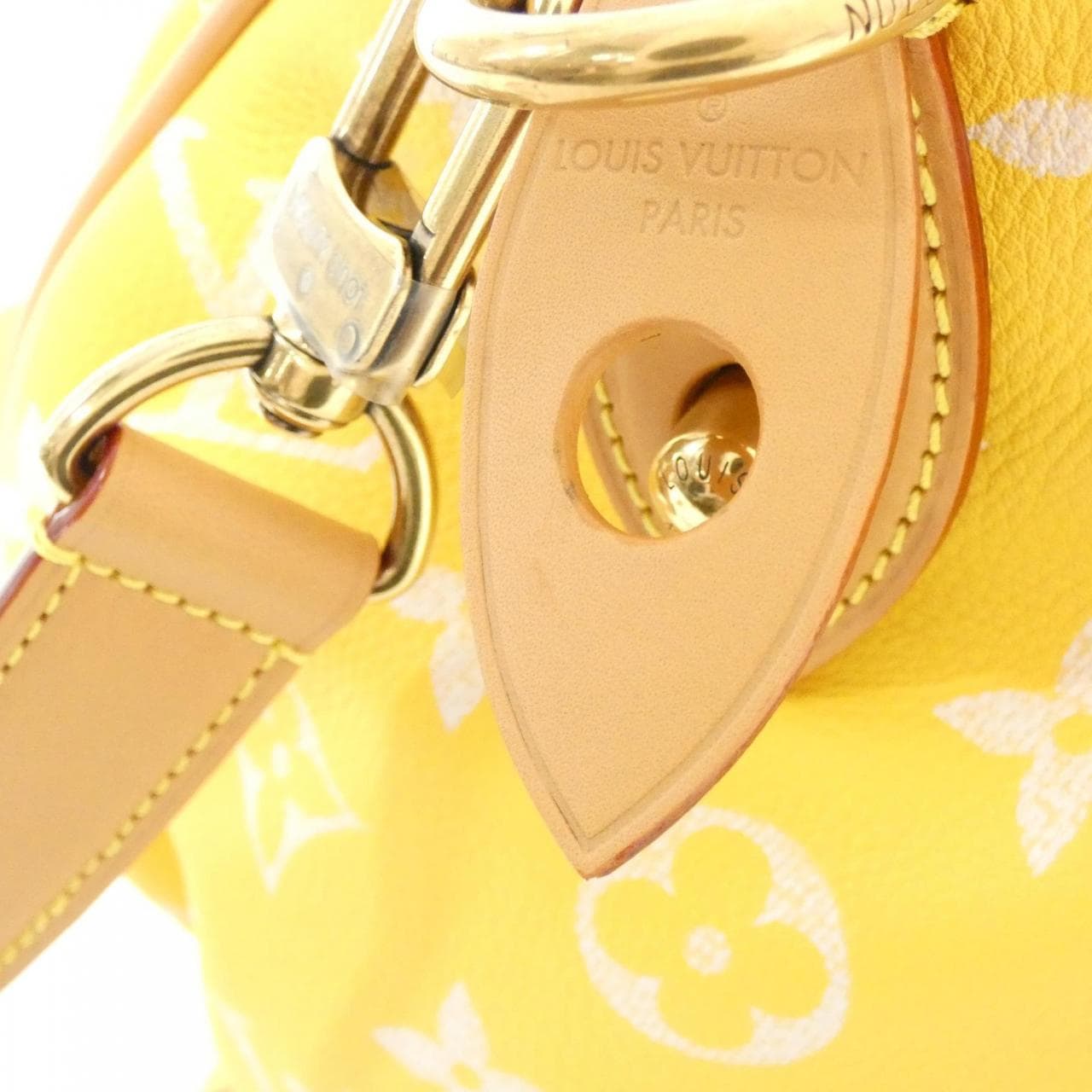 LOUIS VUITTON Speedy M24419 Boston Bag Monogram 黑色 Monogram 中古品A - 縮圖 4