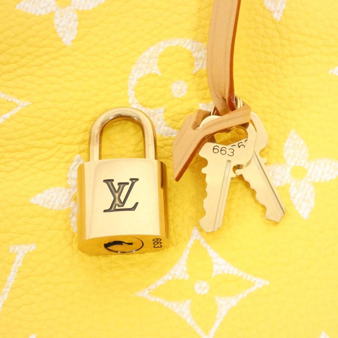 LOUIS VUITTON Speedy M24419 Boston Bag Monogram 黑色 Monogram 中古品A - 縮圖 6
