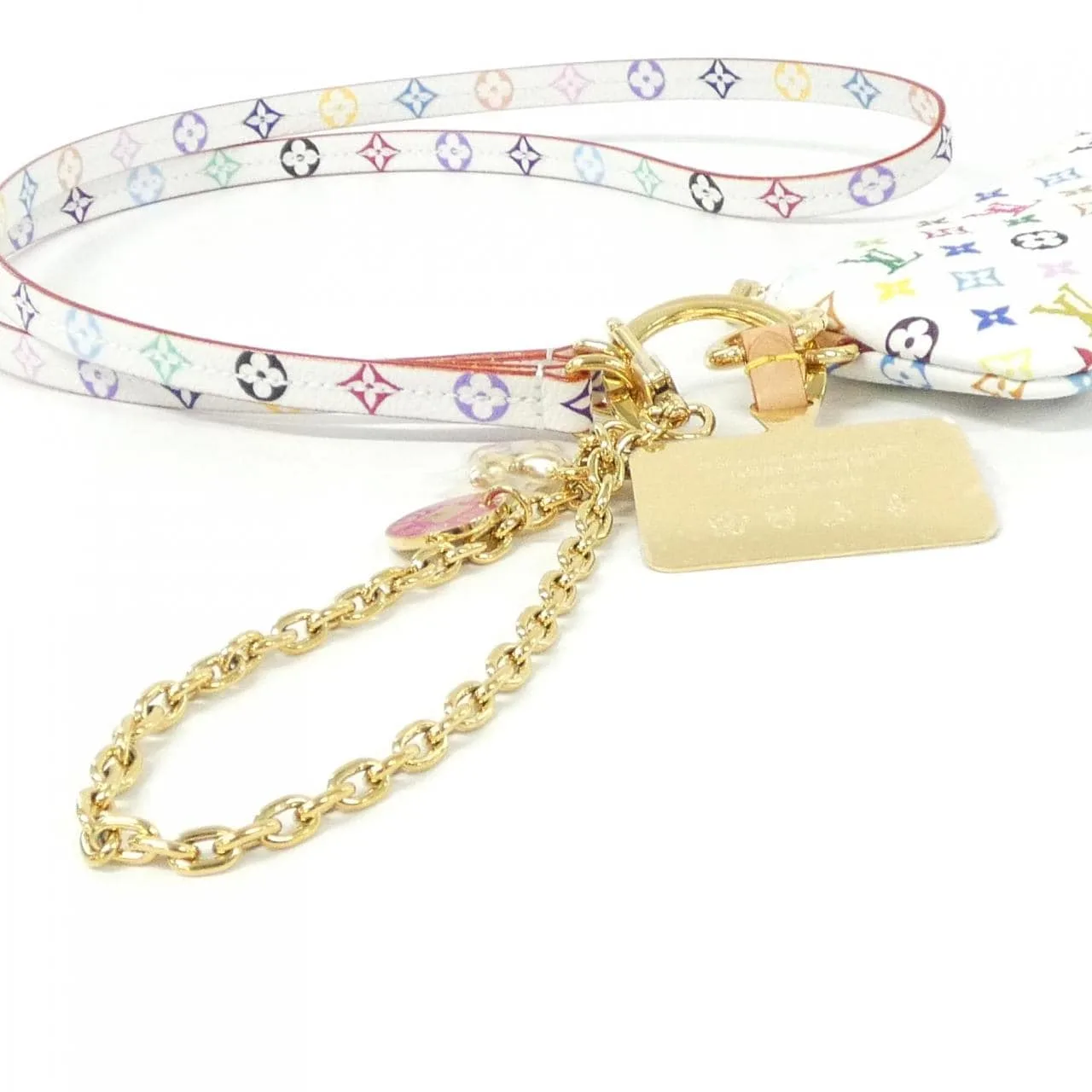 LOUIS VUITTON M14099 Wallet Canvas Multicolor 帆布 中古品A - 縮圖 2