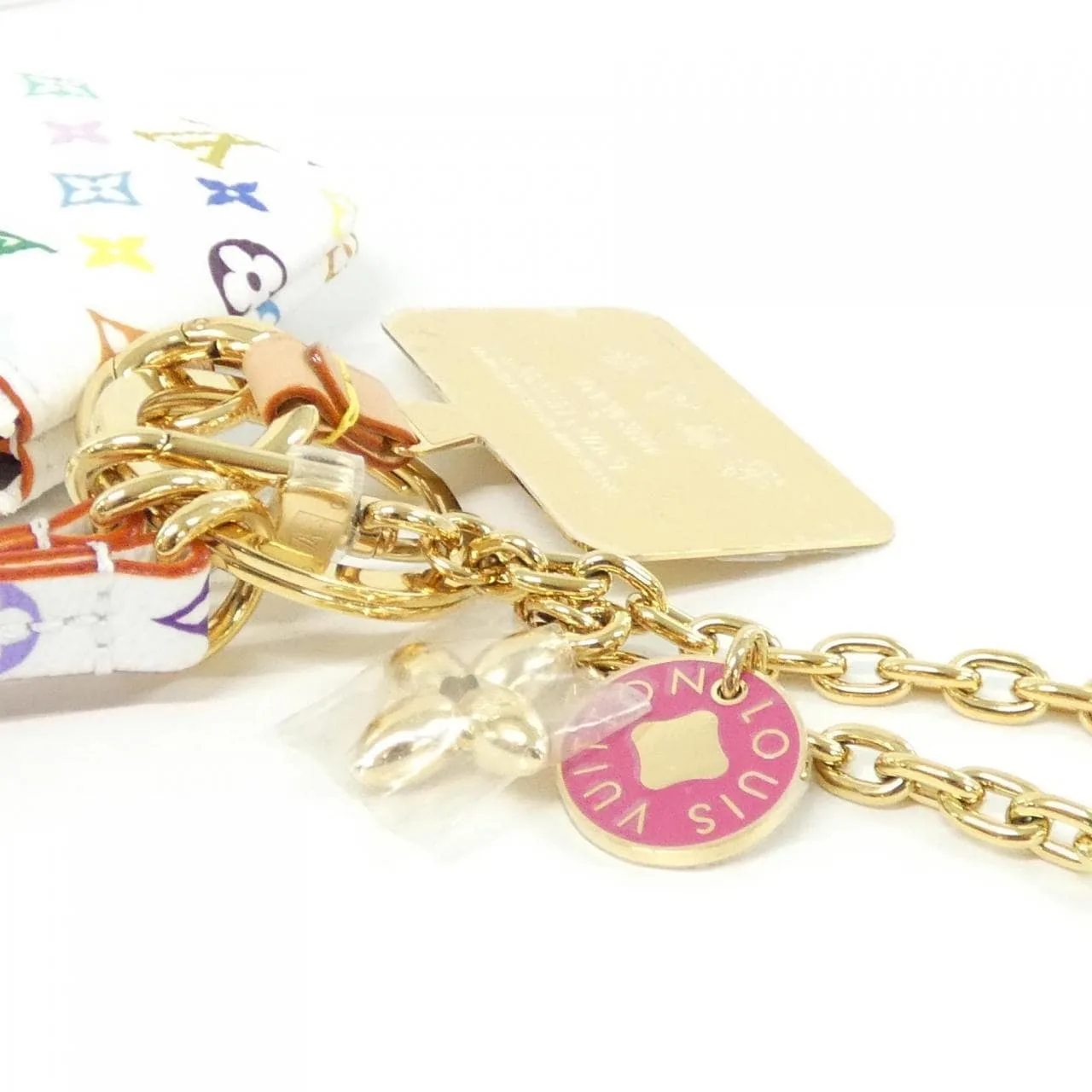 LOUIS VUITTON M14099 Wallet Canvas Multicolor 帆布 中古品A - 縮圖 3