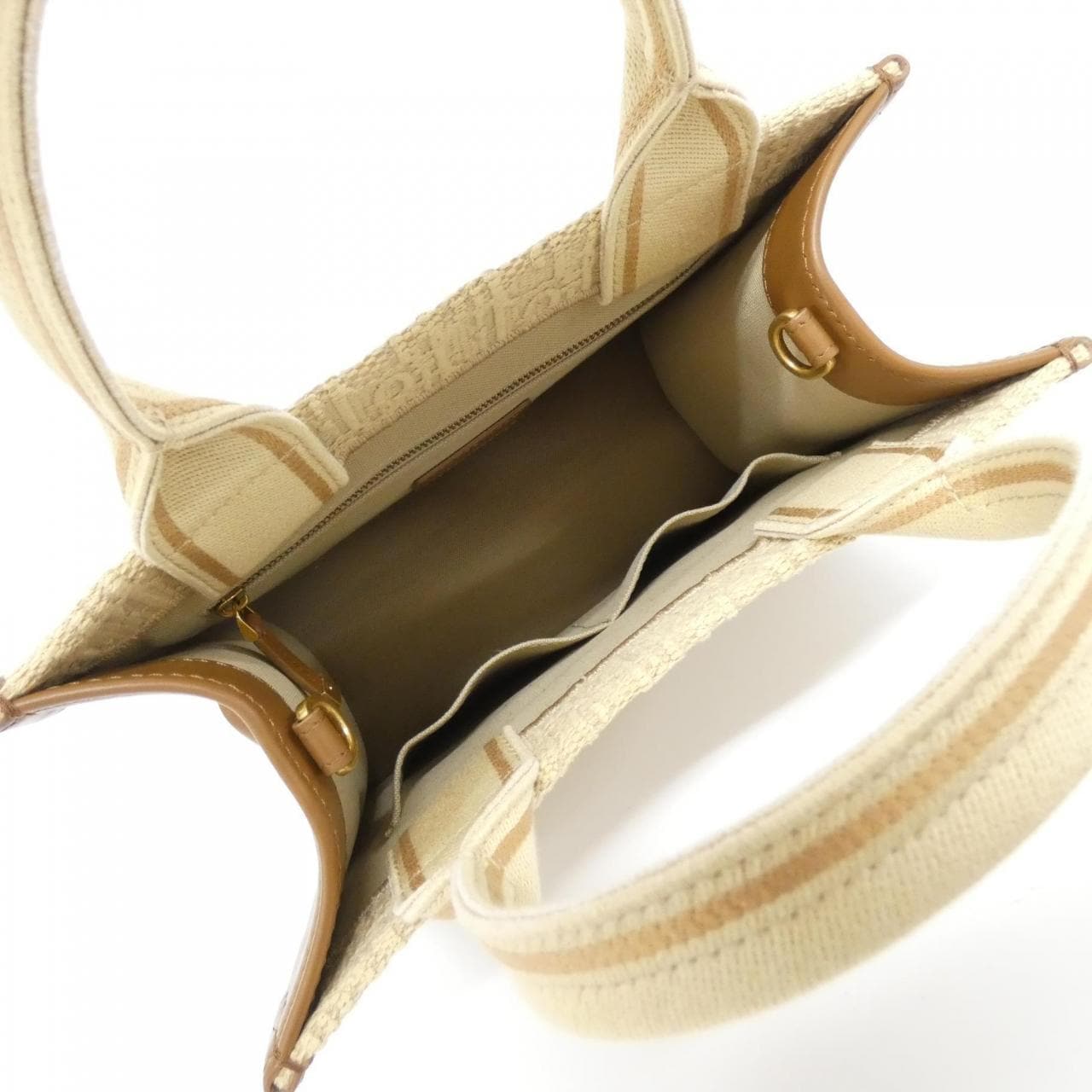 DIOR Book Tote M1325CZCC Tote 黑色 中古品A - 縮圖 6