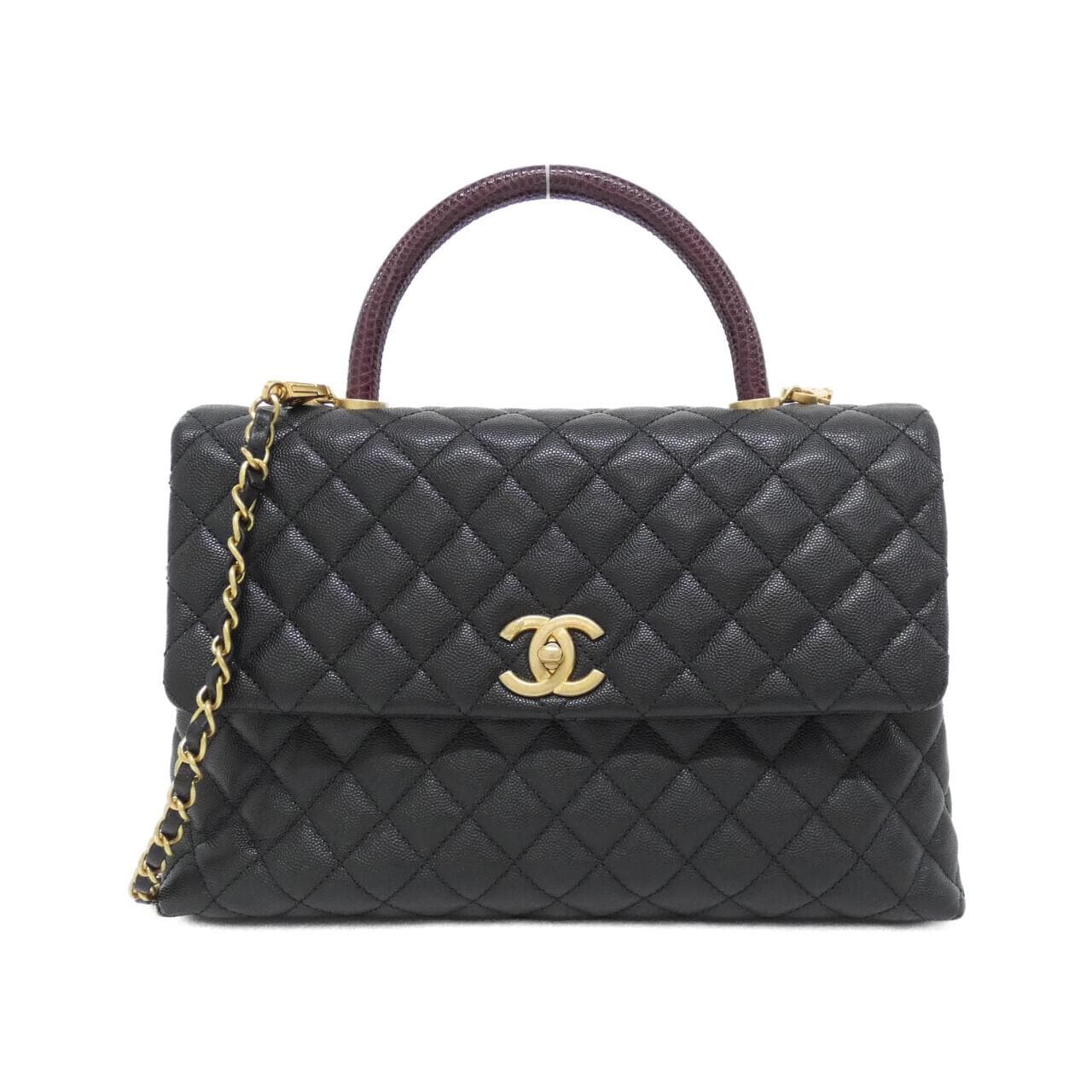 CHANEL 92992 Bag Grained Calfskin