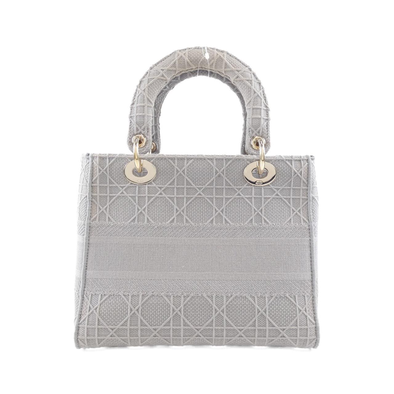 DIOR Lady Dior M0565OREY Bag Canvas Black Canvas - Thumbnail 2