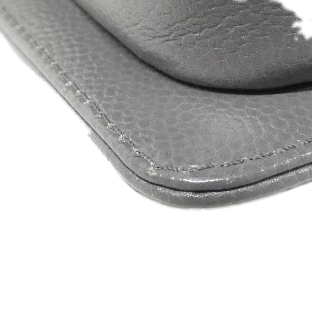 CHANEL Boy Chanel 67364 Shoulder Bag Grained Calfskin Grey Grained Calfskin - Thumbnail 3