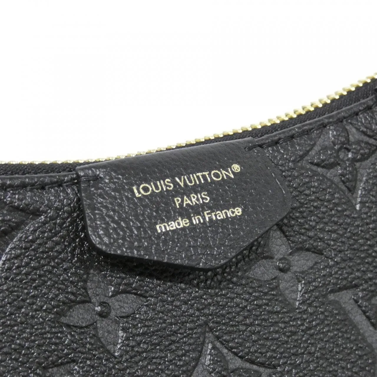 LOUIS VUITTON M80349 Pouch Monogram 黑色 Monogram 中古品A - 縮圖 4