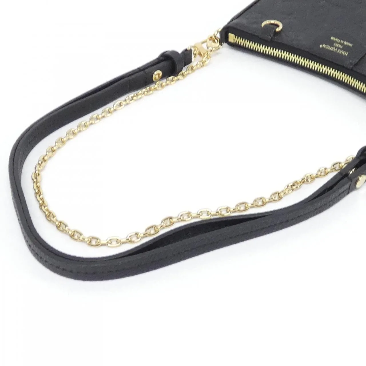 LOUIS VUITTON M80349 Pouch Monogram 黑色 Monogram 中古品A - 縮圖 6