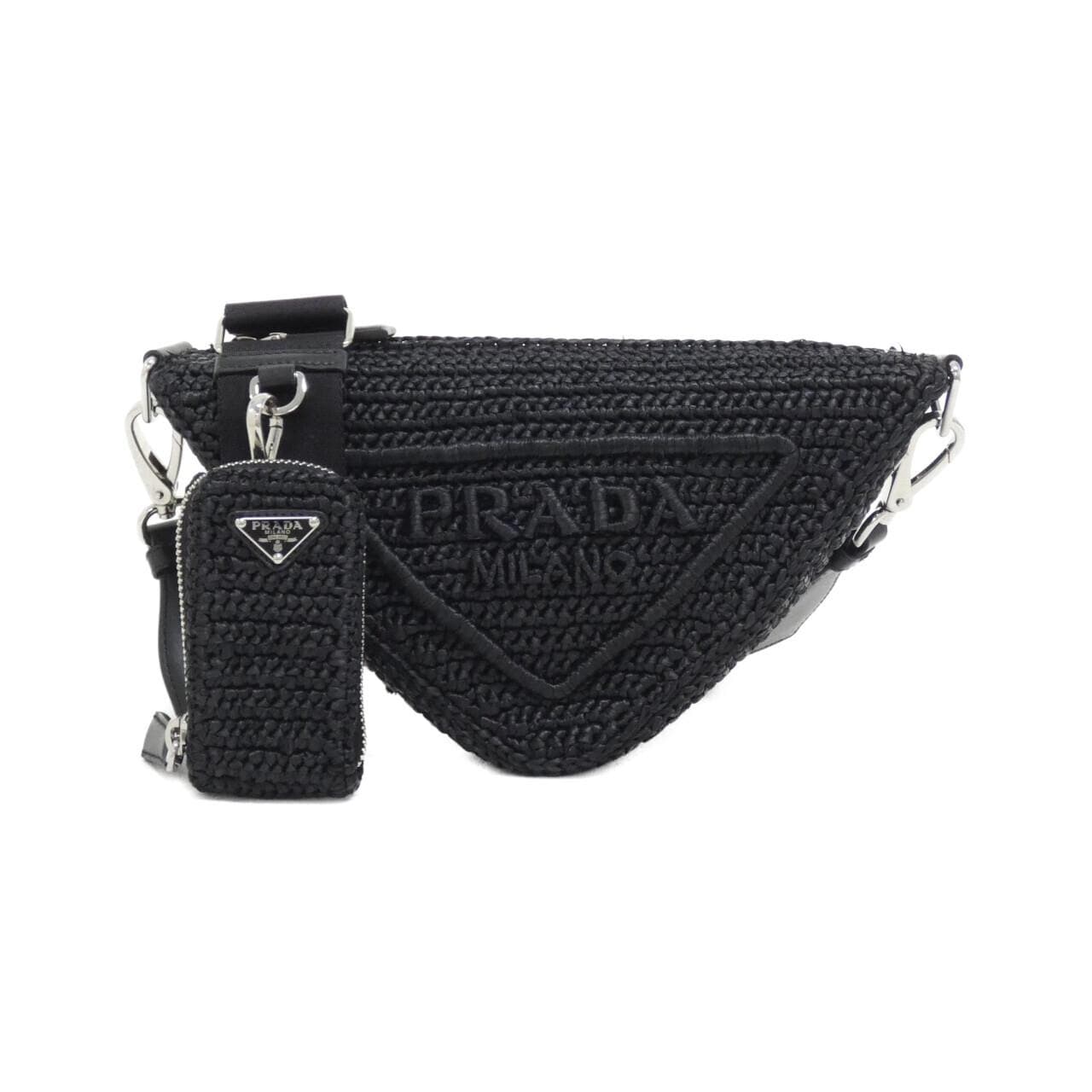 PRADA 1BH190 Shoulder Bag Black