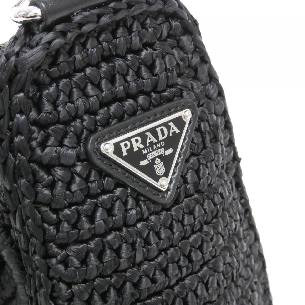 PRADA 1BH190 Shoulder Bag Black Rank A - Thumbnail 5