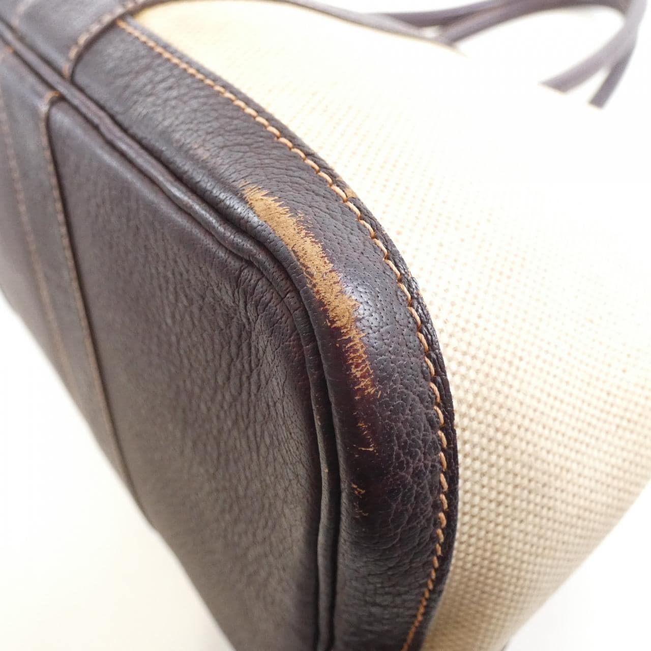 HERMES Garden Party HERMÈS 034924CK Bag 棕色 中古品B - 縮圖 2