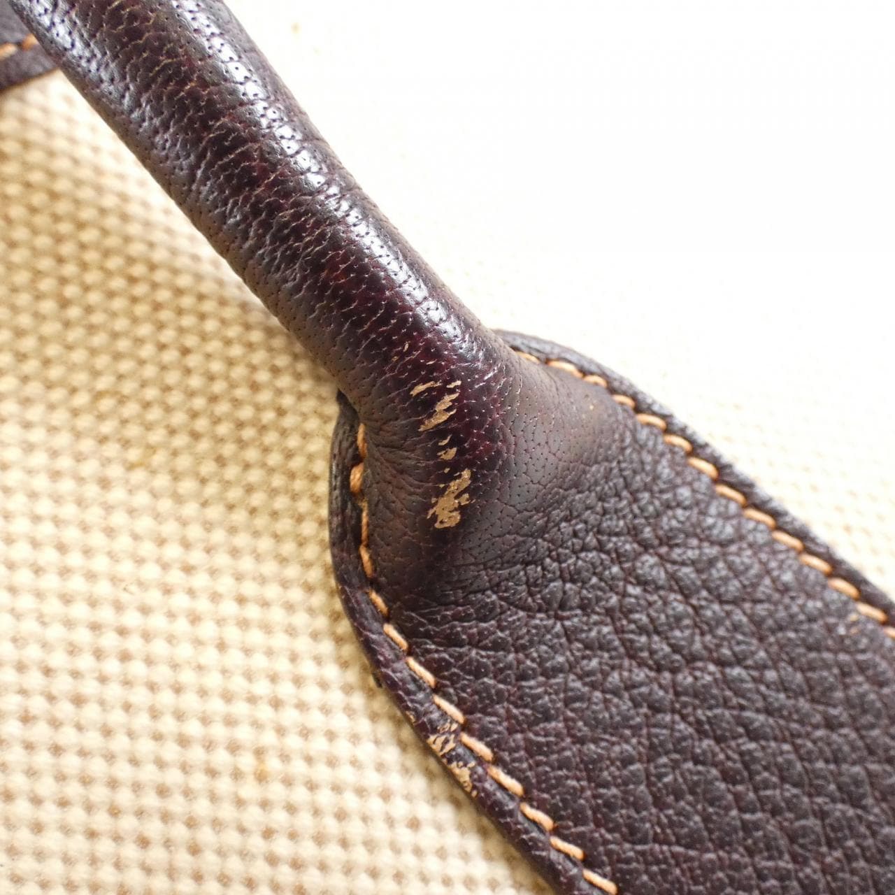 HERMES Garden Party HERMÈS 034924CK Bag 棕色 中古品B - 縮圖 7