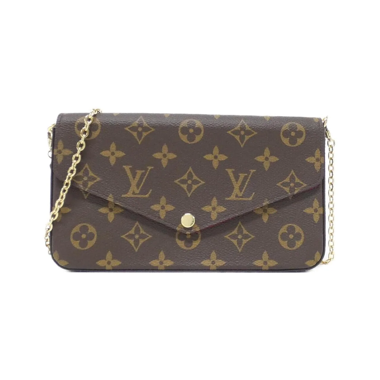 LOUIS VUITTON Pochette M81896 Shoulder Monogram Black