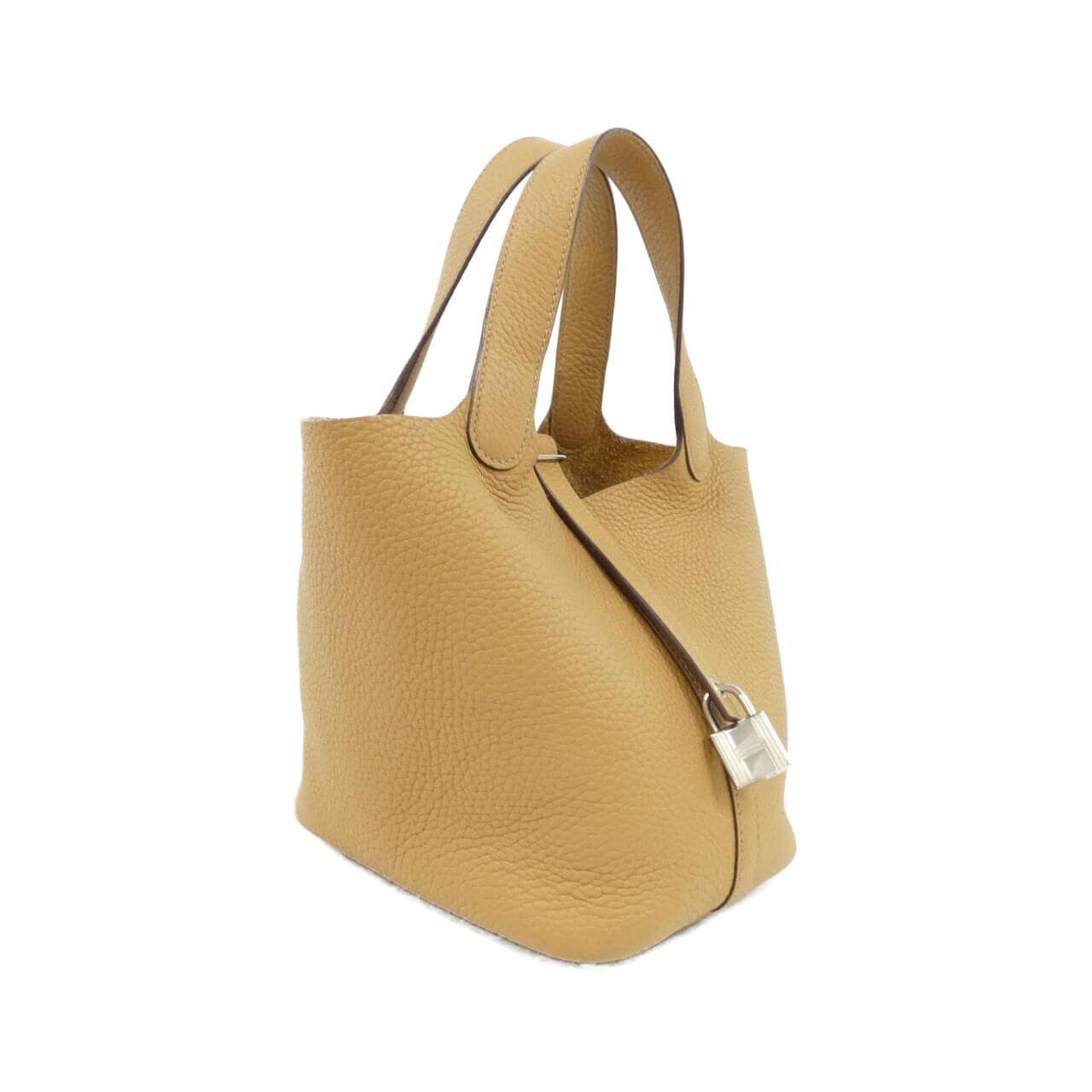 HERMES HERMÈS Picotin 056289CK Bag Clemence Black