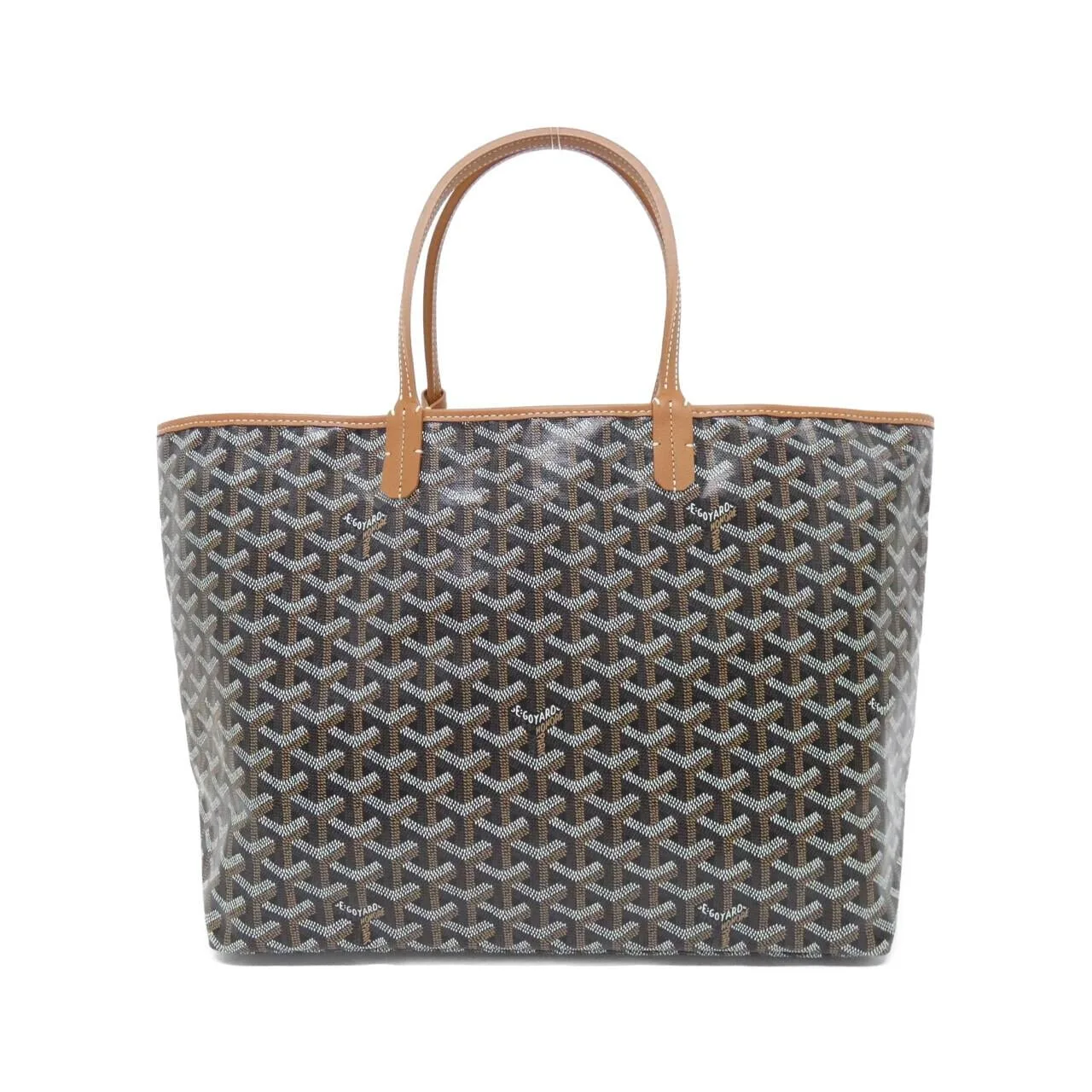 GOYARD Saint Louis AMA LOUIS PM Tote Canvas Black