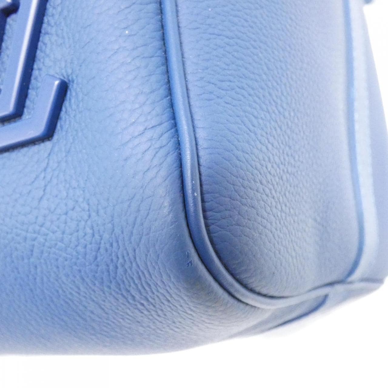 LOUIS VUITTON Keepall M23727 Boston Bag Lambskin Silver Lambskin Rank A - Thumbnail 4