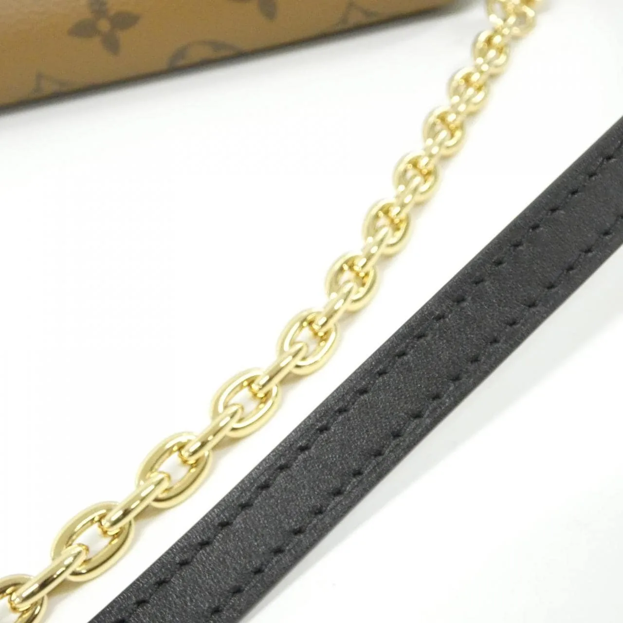 LOUIS VUITTON M26587 Shoulder Monogram 黑色 Monogram 中古品A - 縮圖 4