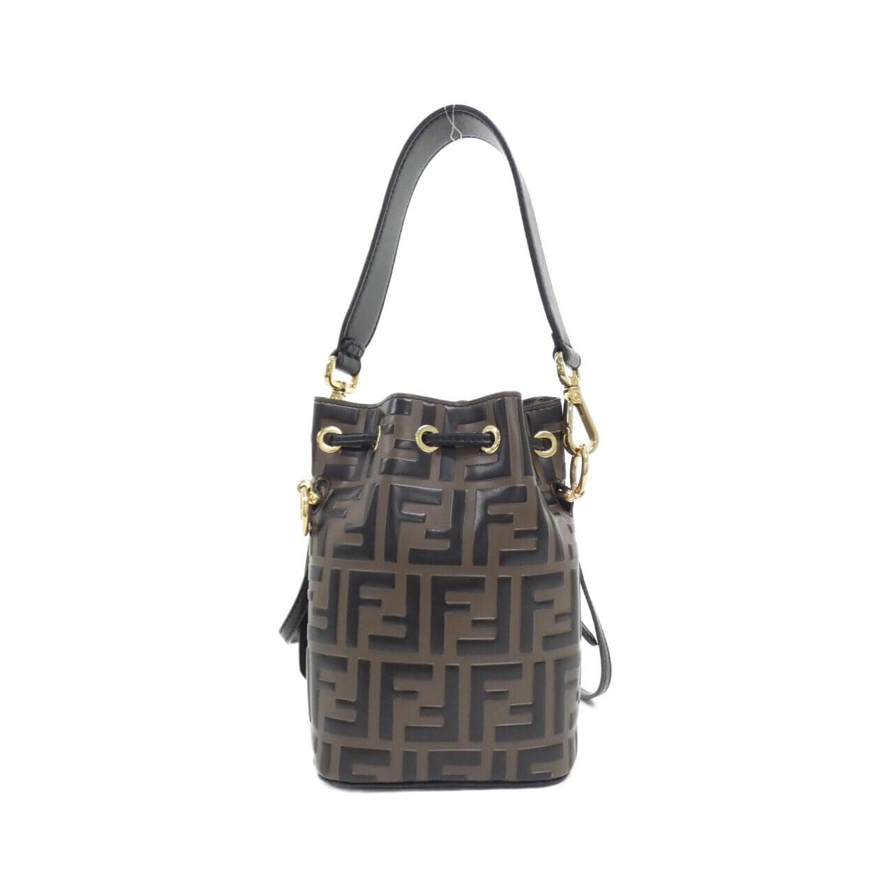 FENDI 8BS010 A659 Handbag Black Rank A - Thumbnail 2
