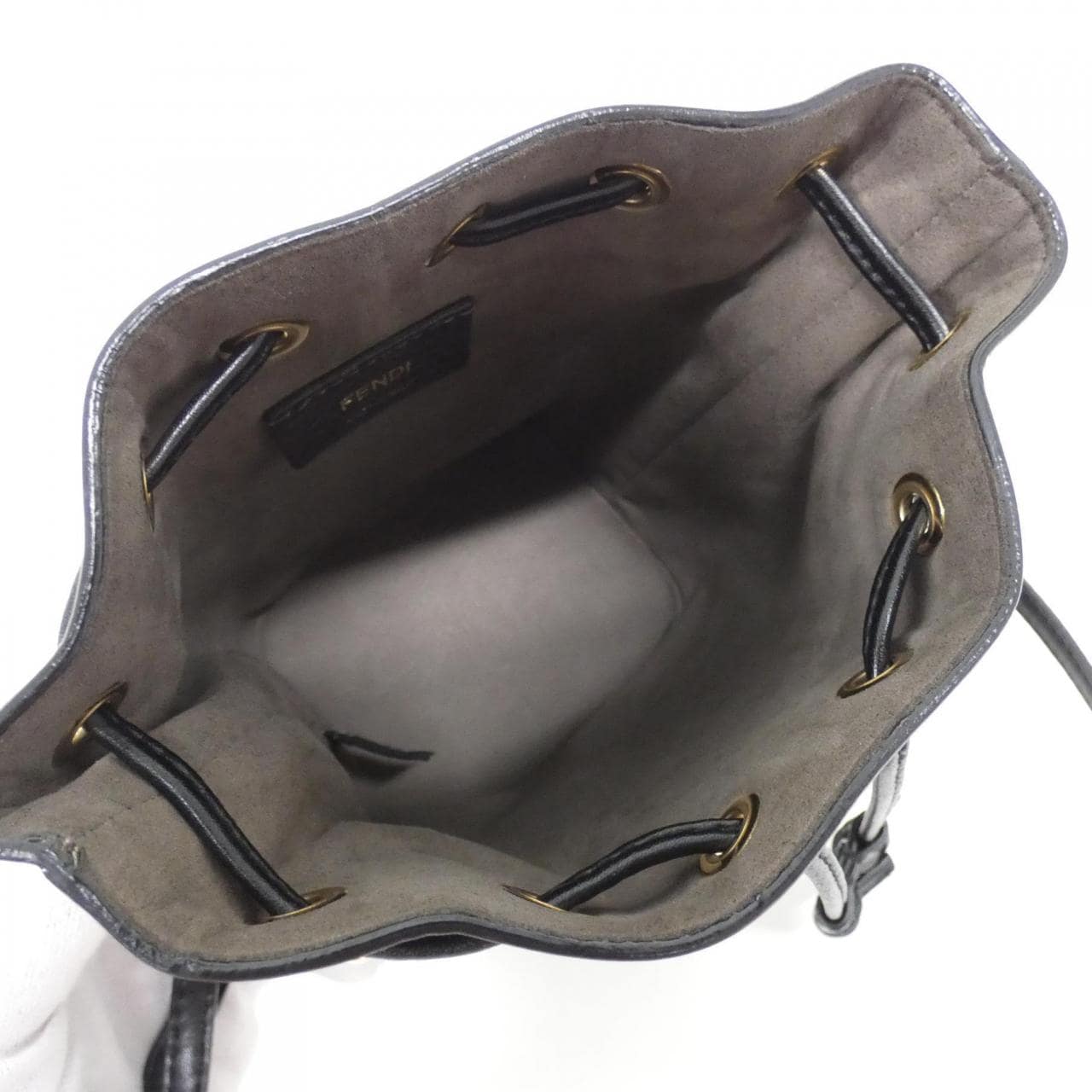 FENDI 8BS010 A659 Handbag Black Rank A - Thumbnail 6