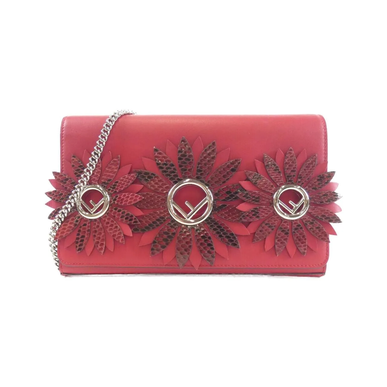 FENDI 8BS004 A0L0 Wallet Python