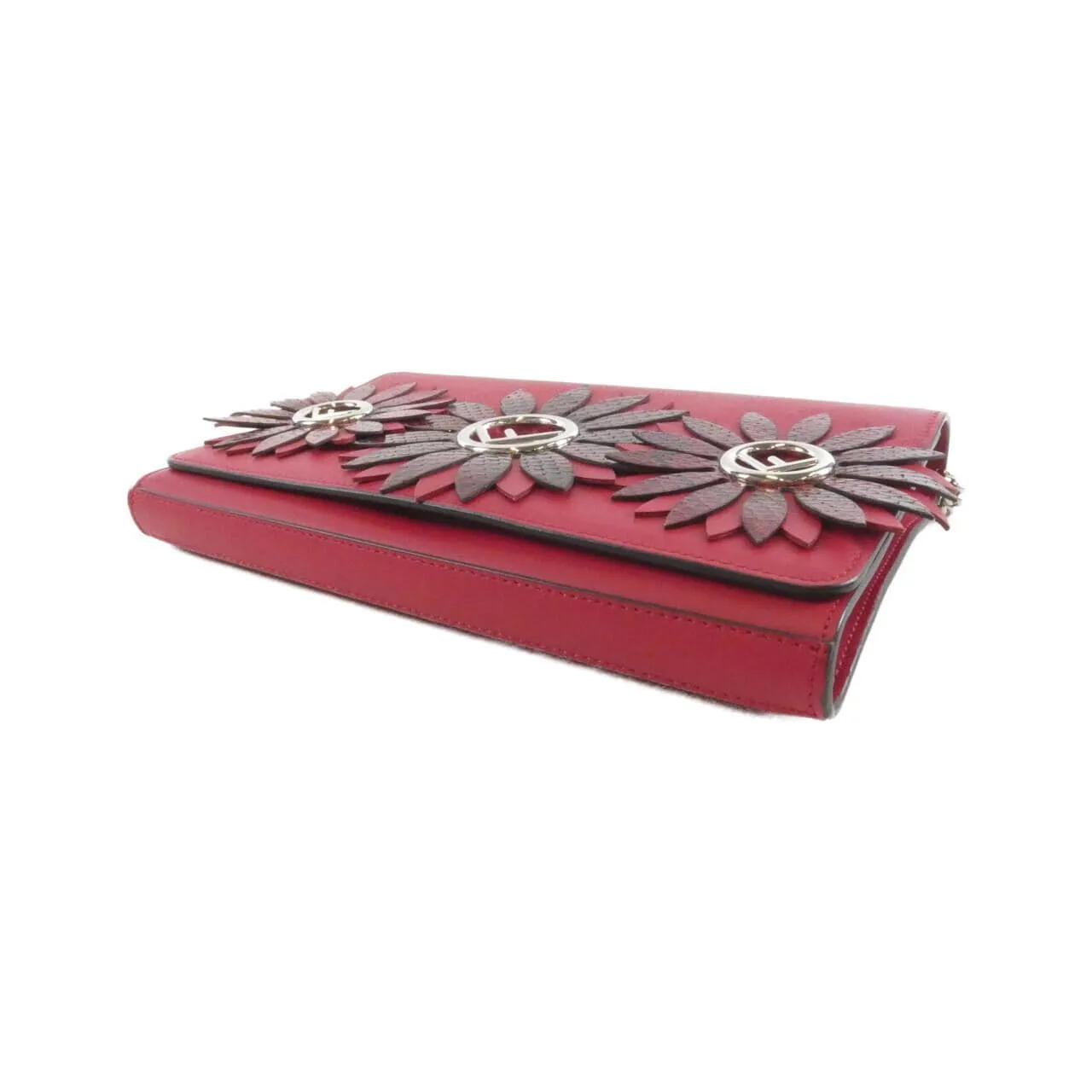 FENDI 8BS004 A0L0 Wallet Python Black Python Rank A - Thumbnail 3