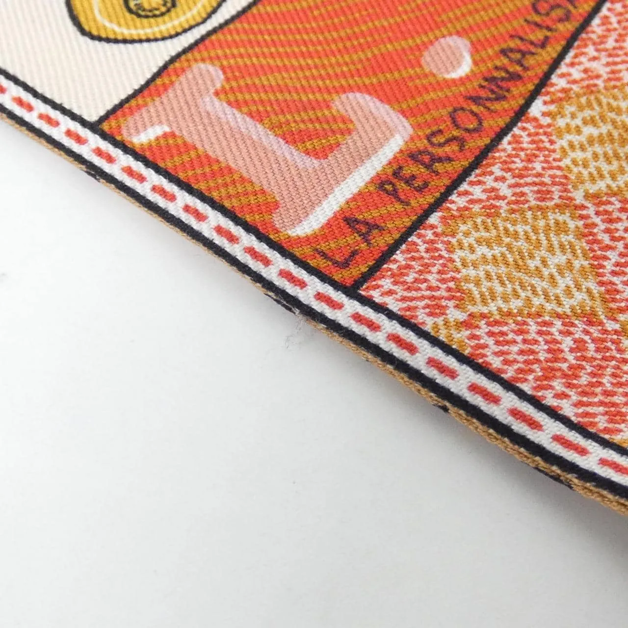 LOUIS VUITTON M70856 Scarf 米色 中古品A - 縮圖 3