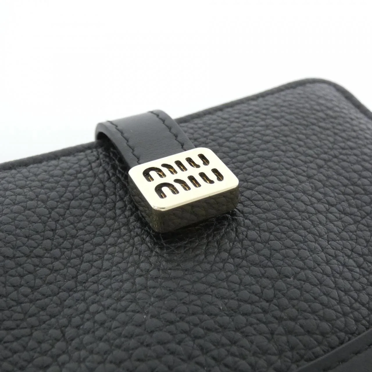 MIU MIU 5MV204 Wallet Black Rank A - Thumbnail 3