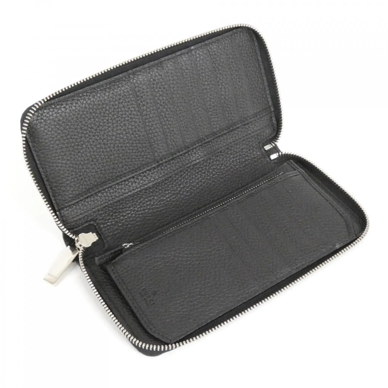 GUCCI 822043 AABXN Wallet Leather Black Leather Rank A - Thumbnail 6