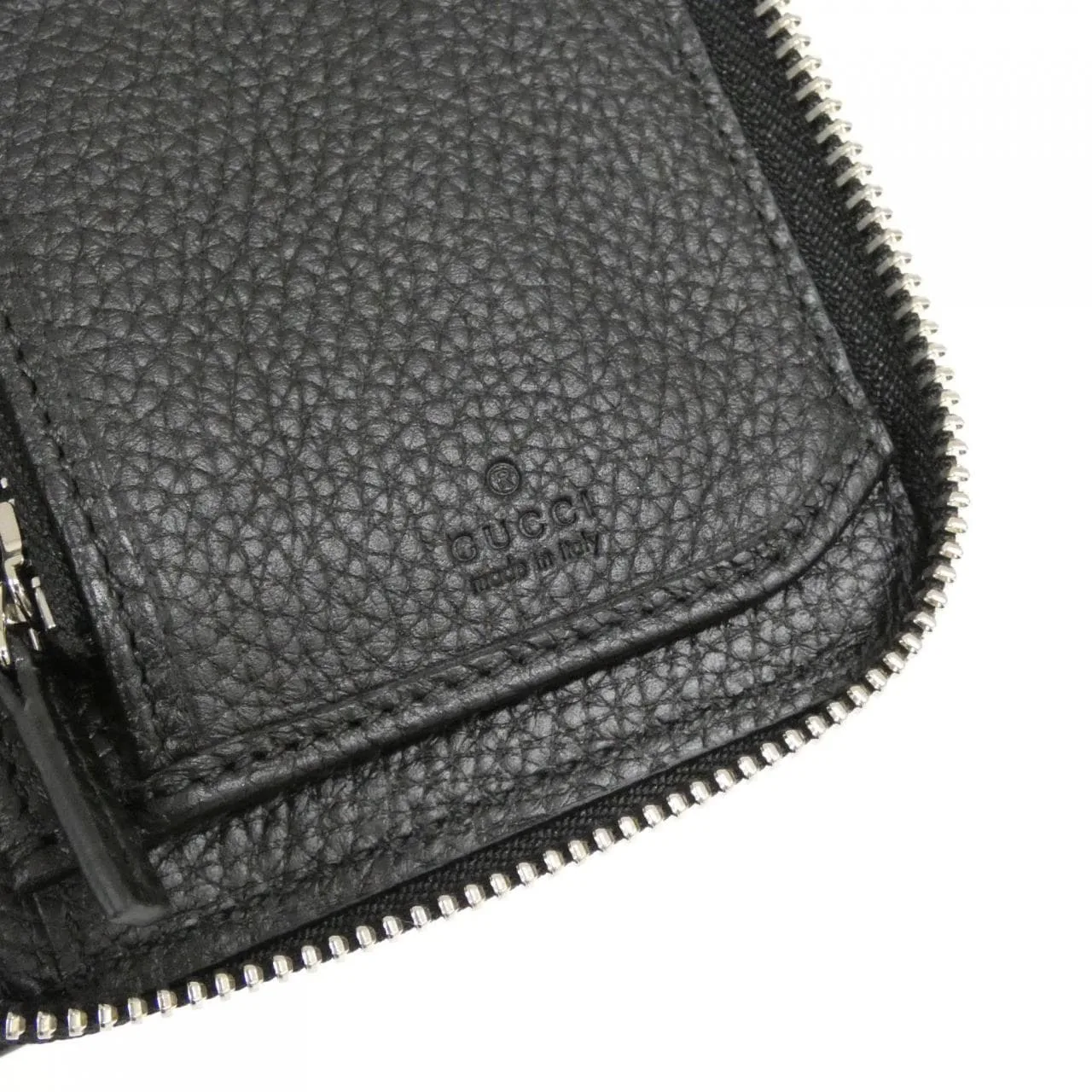 GUCCI 822043 AABXN Wallet Leather Black Leather Rank A - Thumbnail 7