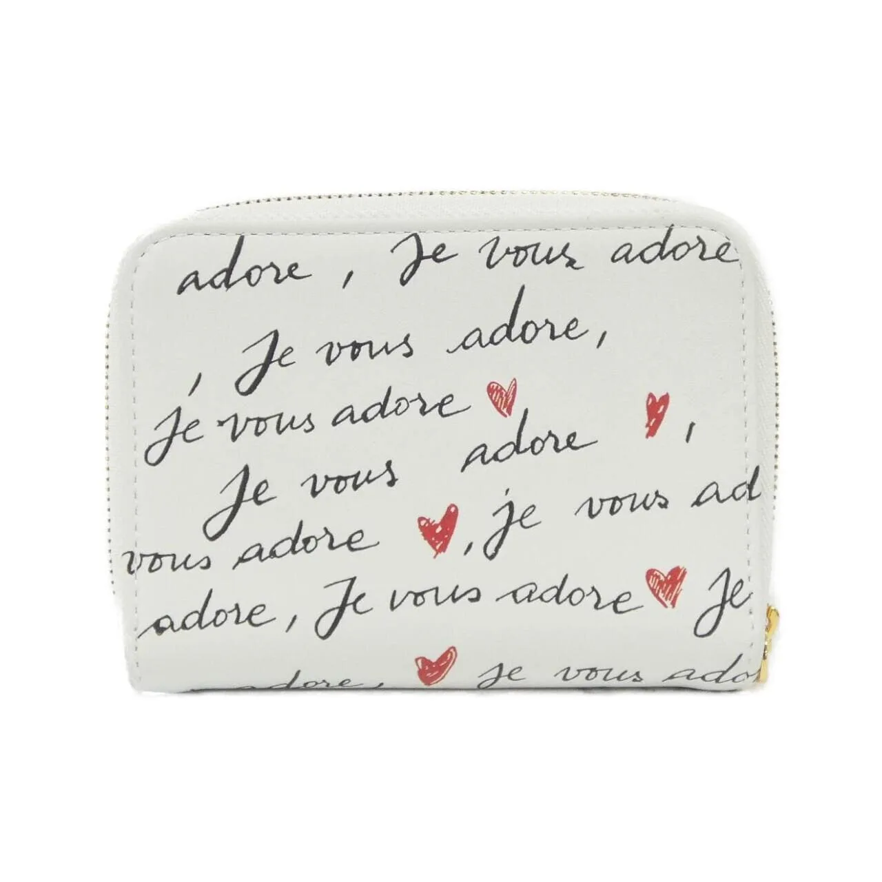 DIOR Caro S5032UBYA Wallet Leather 黑色 皮革 中古品A - 縮圖 2