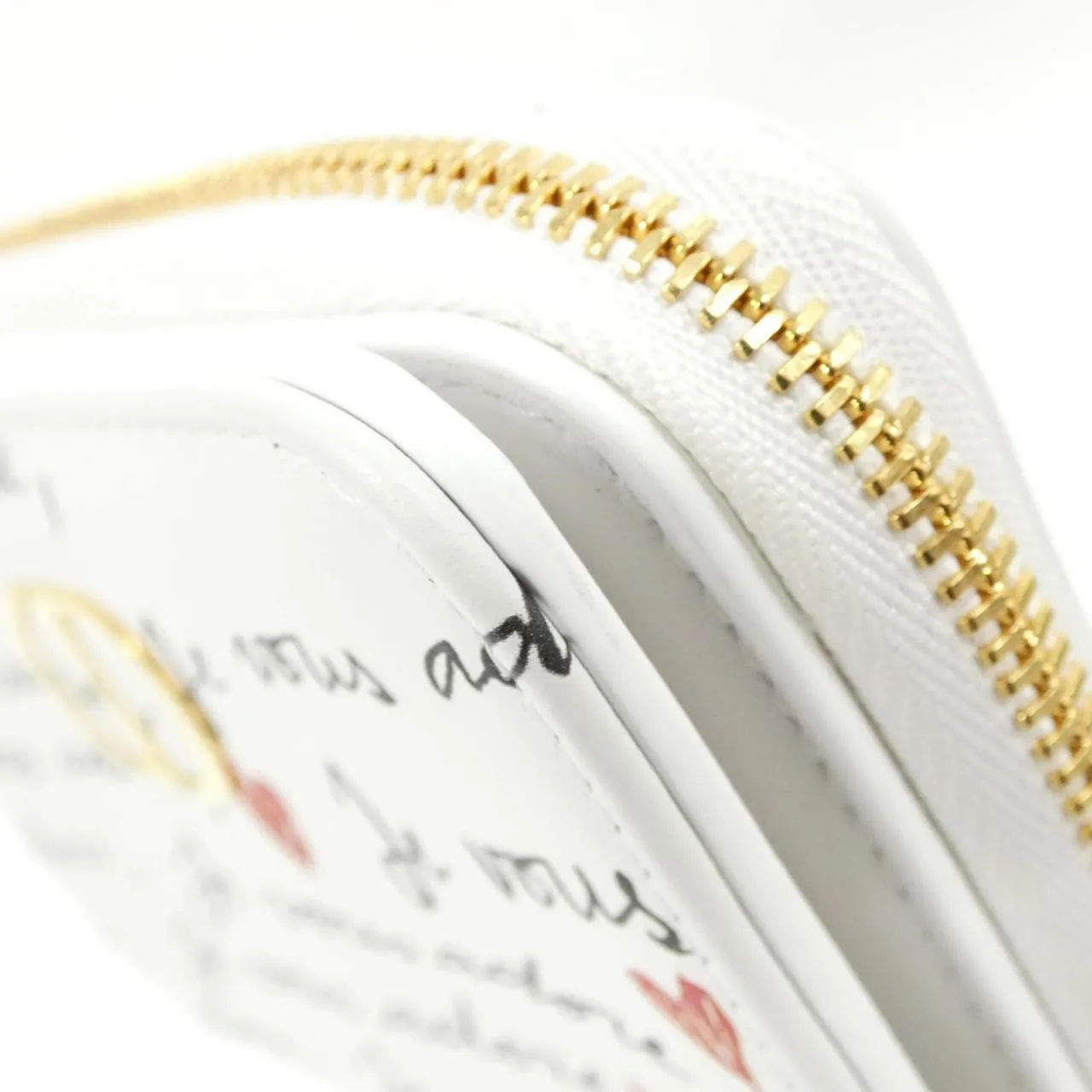 DIOR Caro S5032UBYA Wallet Leather 黑色 皮革 中古品A - 縮圖 5