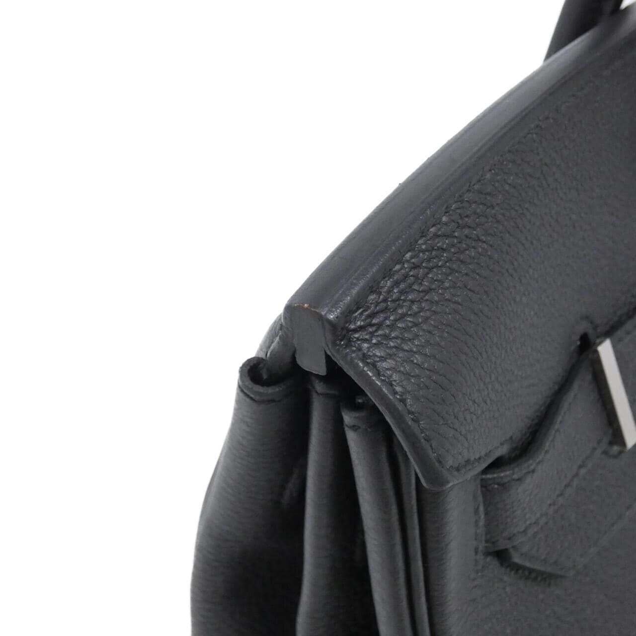 HERMES HERMÈS Birkin 027767CK Bag Togo Black Togo Leather - Thumbnail 4