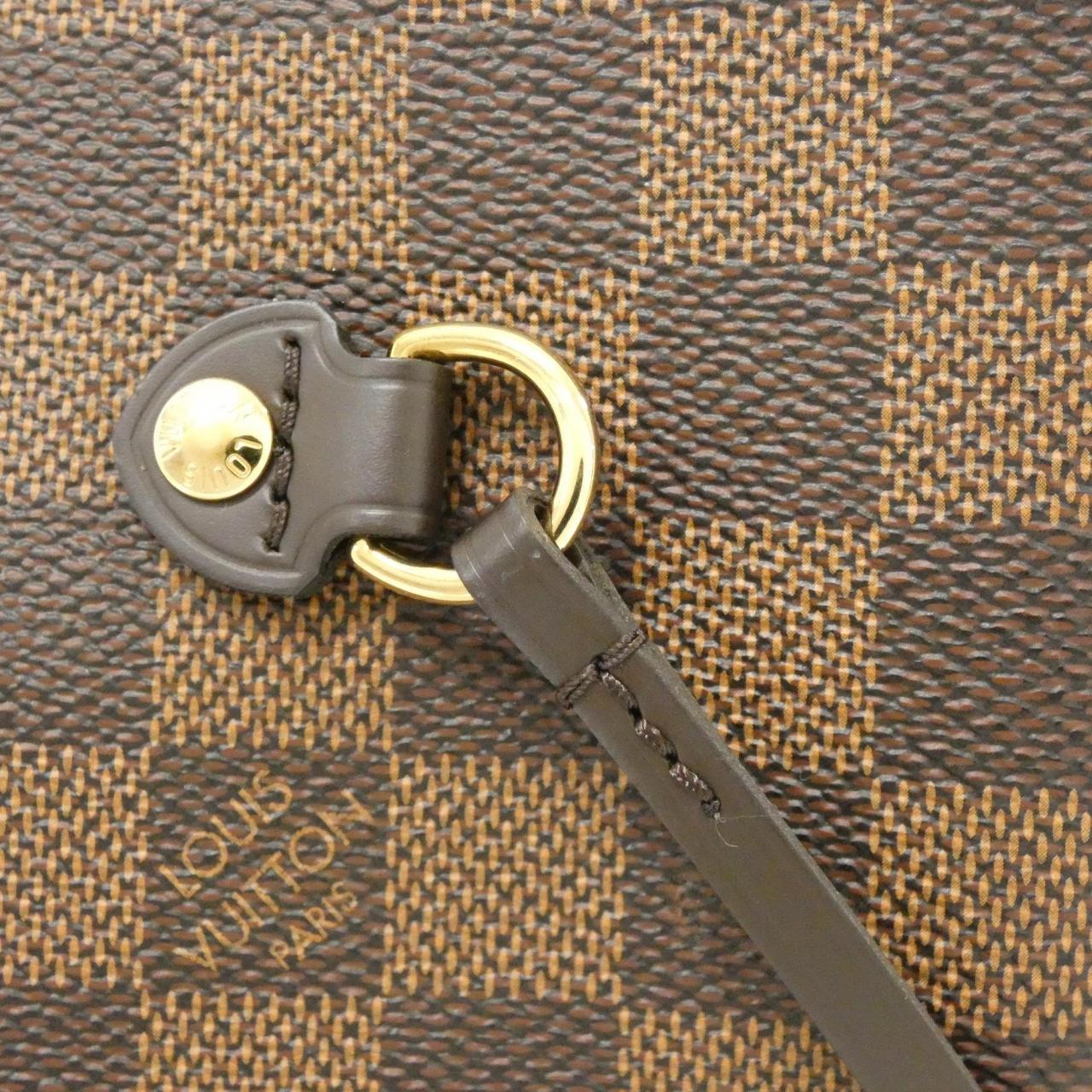 LOUIS VUITTON Neverfull N41358 Bag Damier Black Damier - Thumbnail 3