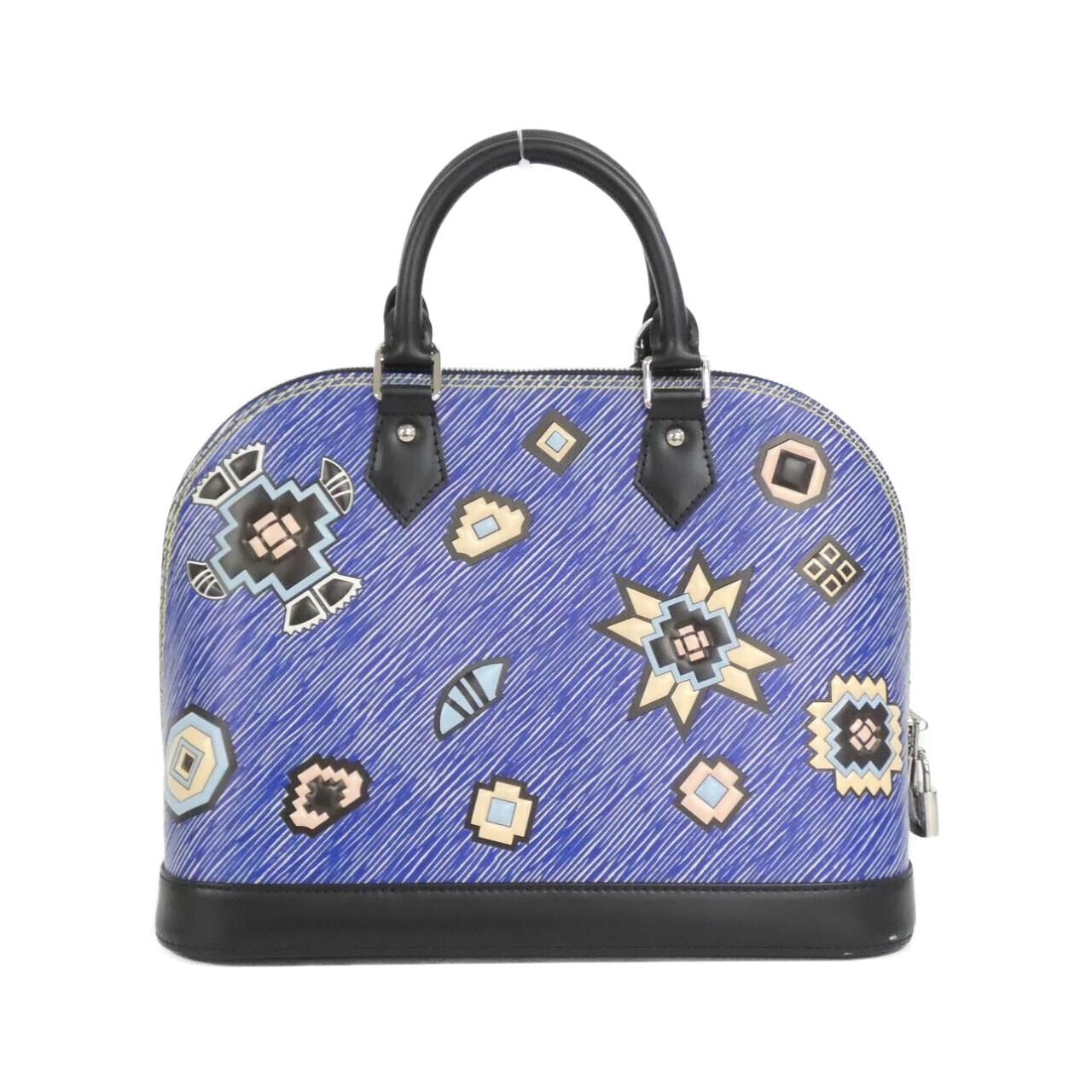 LOUIS VUITTON Alma M50835 Bag Denim Blue Denim - Thumbnail 2