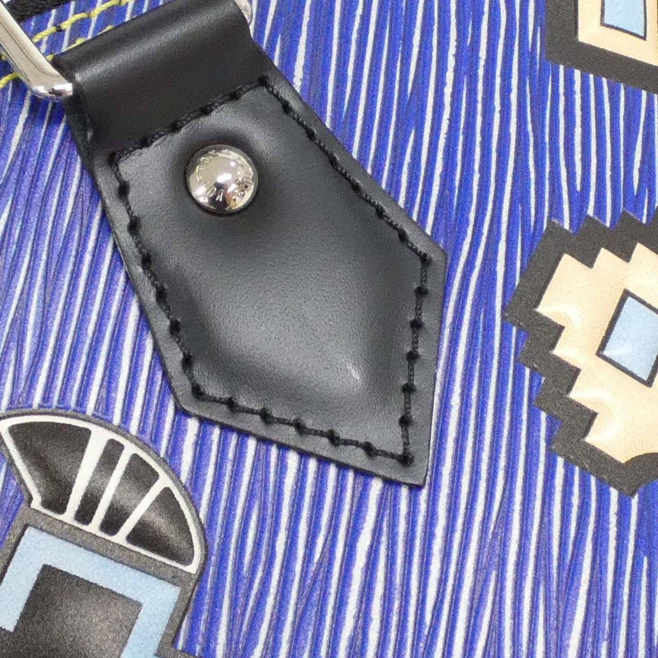 LOUIS VUITTON Alma M50835 Bag Denim Blue Denim - Thumbnail 6