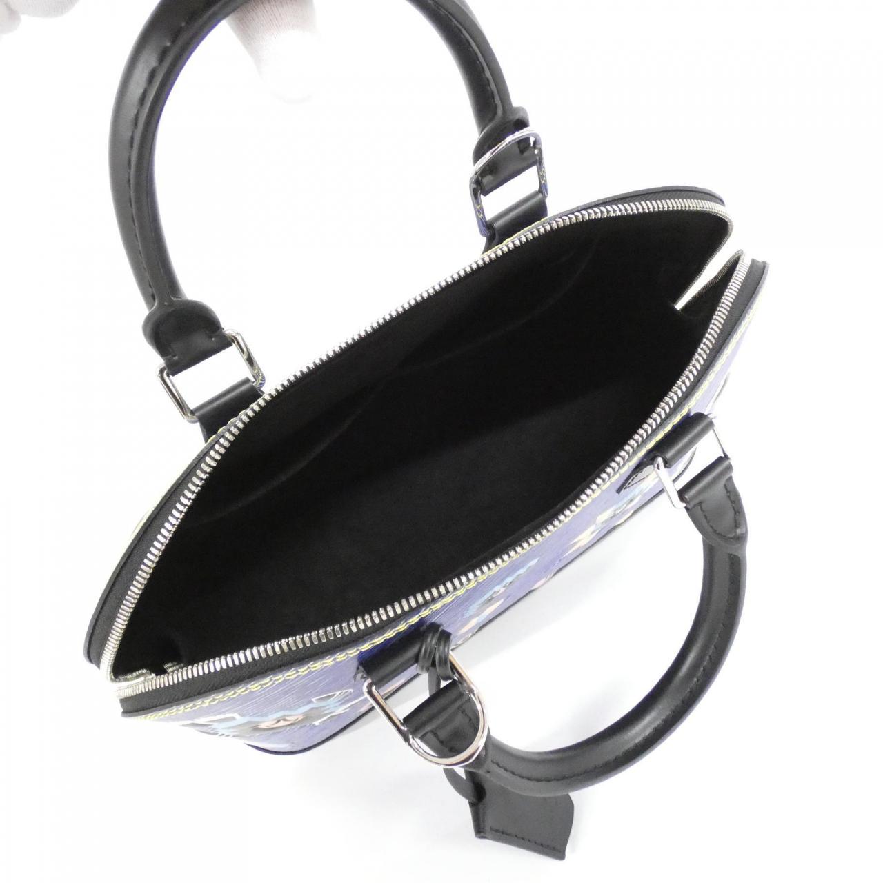 LOUIS VUITTON Alma M50835 Bag Denim Blue Denim - Thumbnail 8