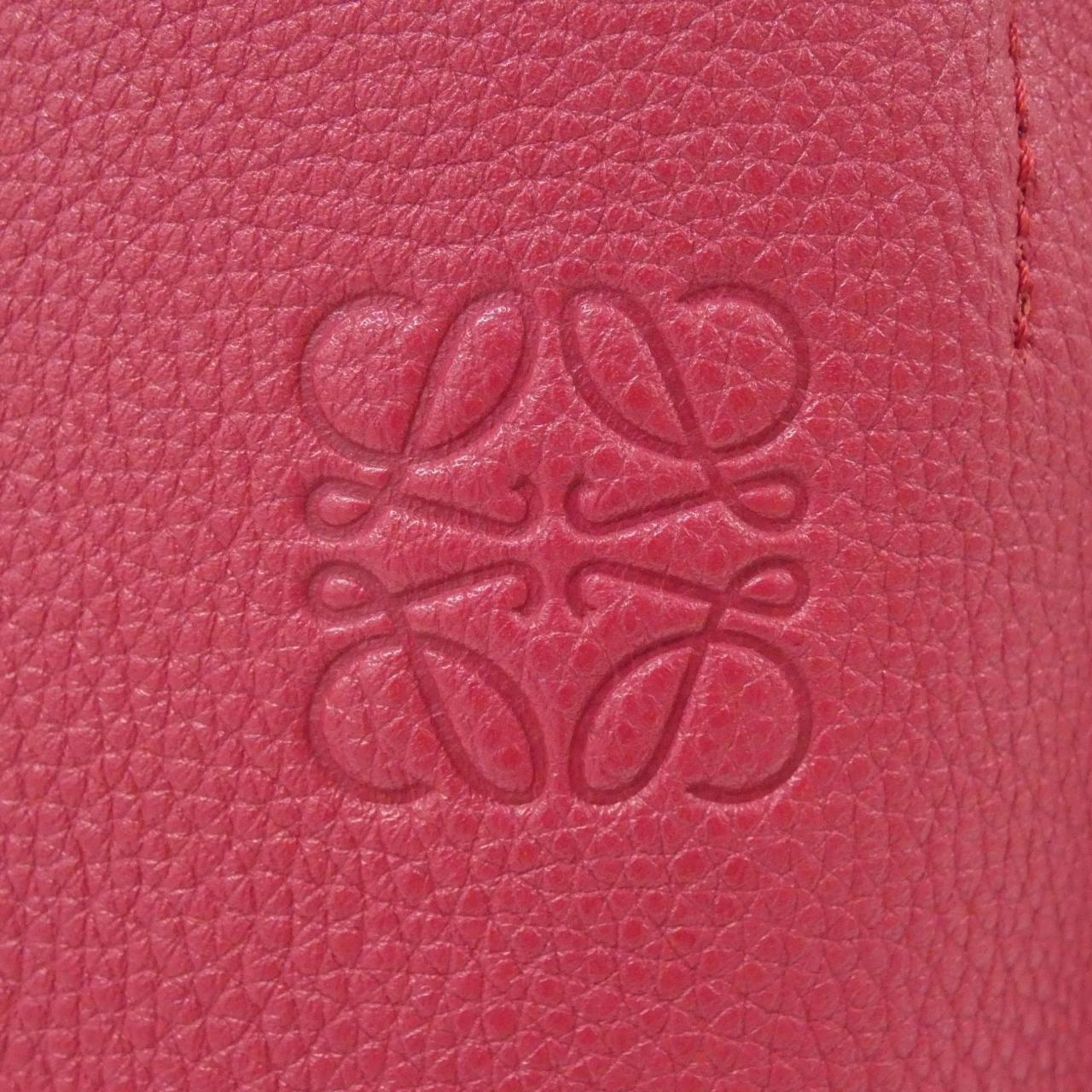 LOEWE Gate 321 12 Z57 Shoulder Bag 酒紅色 中古品A - 縮圖 4