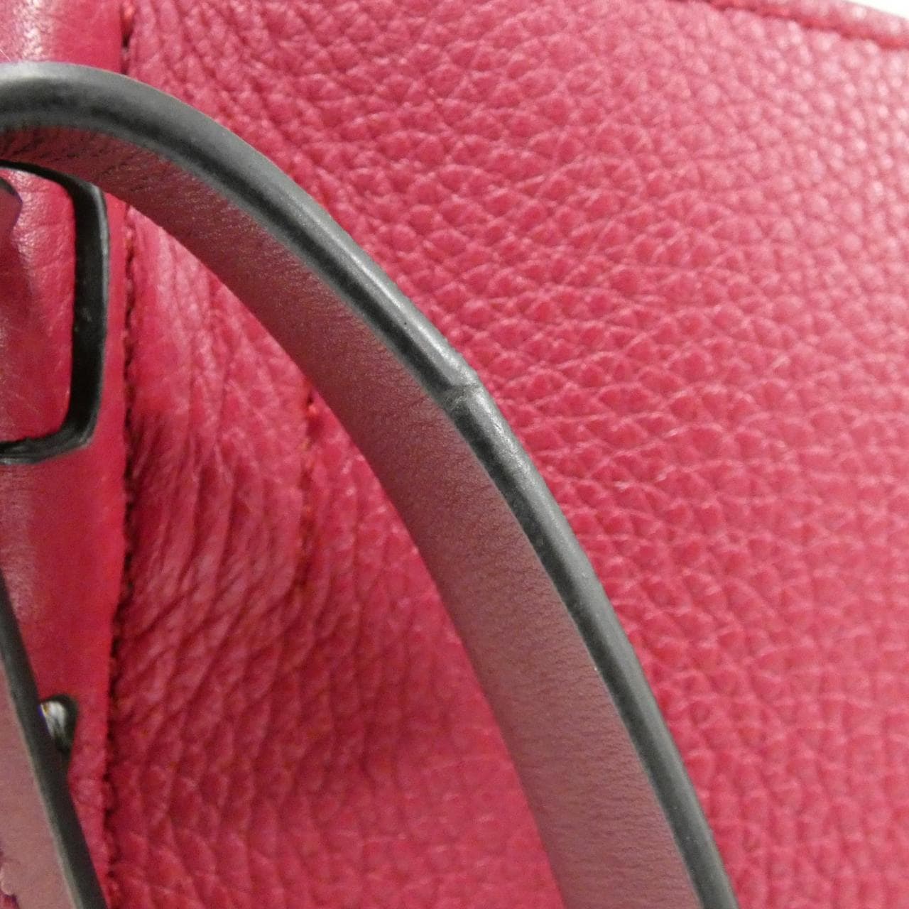 LOEWE Gate 321 12 Z57 Shoulder Bag 酒紅色 中古品A - 縮圖 5