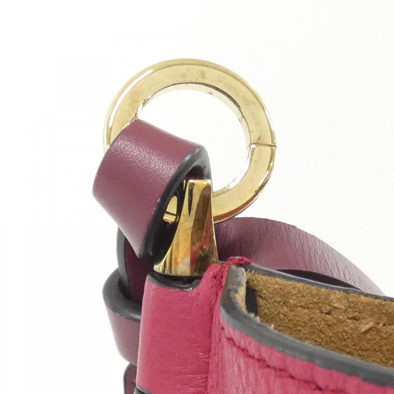 LOEWE Gate 321 12 Z57 Shoulder Bag 酒紅色 中古品A - 縮圖 6