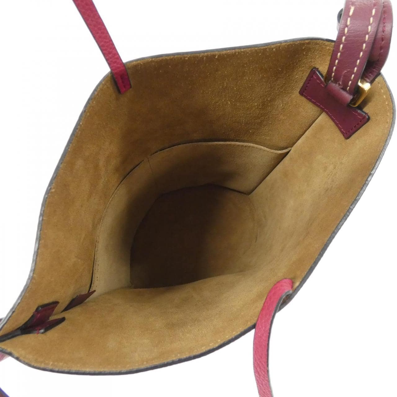 LOEWE Gate 321 12 Z57 Shoulder Bag 酒紅色 中古品A - 縮圖 9