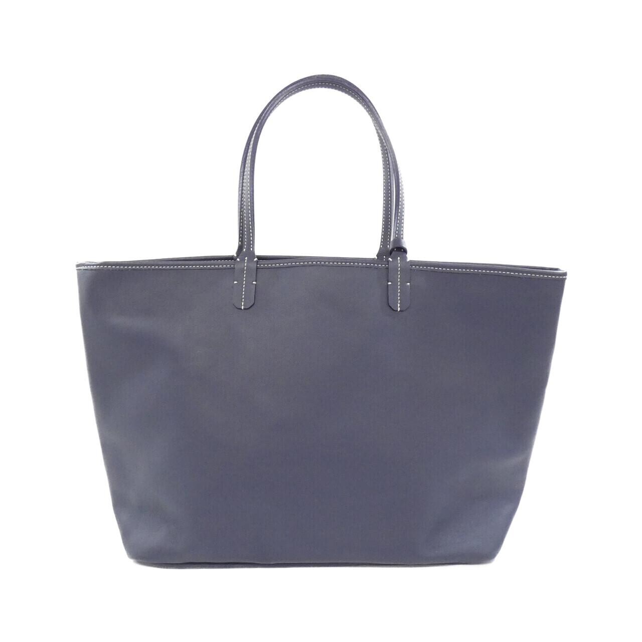 GOYARD Anjou Bag Canvas 深藍色 帆布 中古品A - 縮圖 2