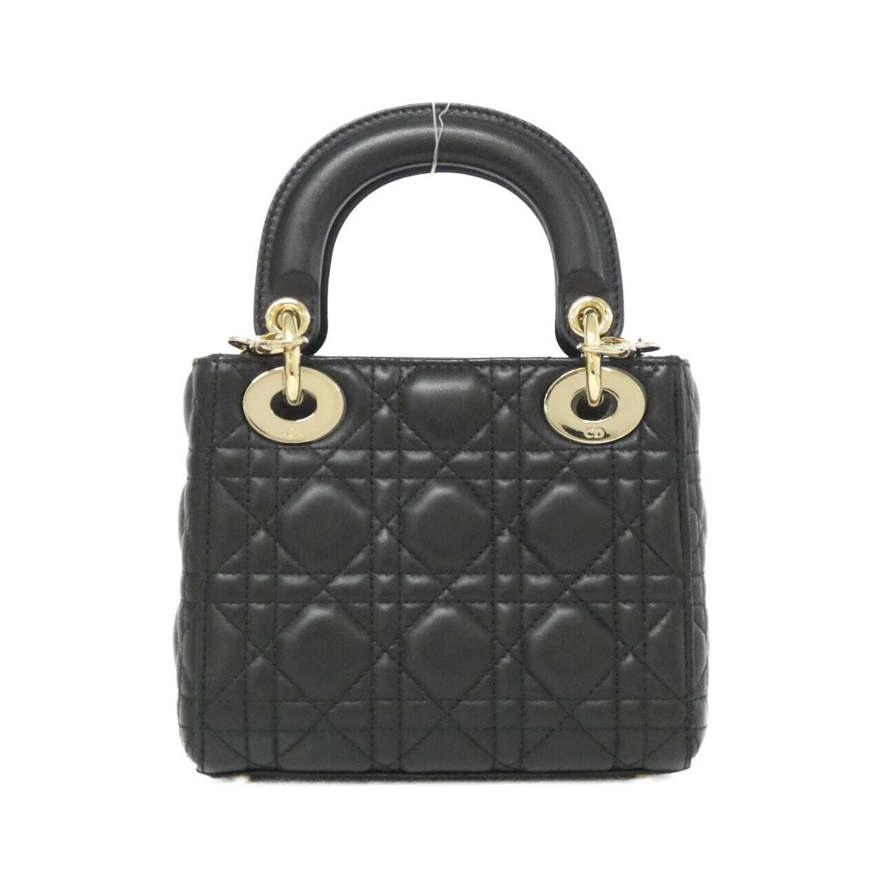 DIOR Lady Dior M0505OCAL Bag Lambskin Black Lambskin - Thumbnail 2