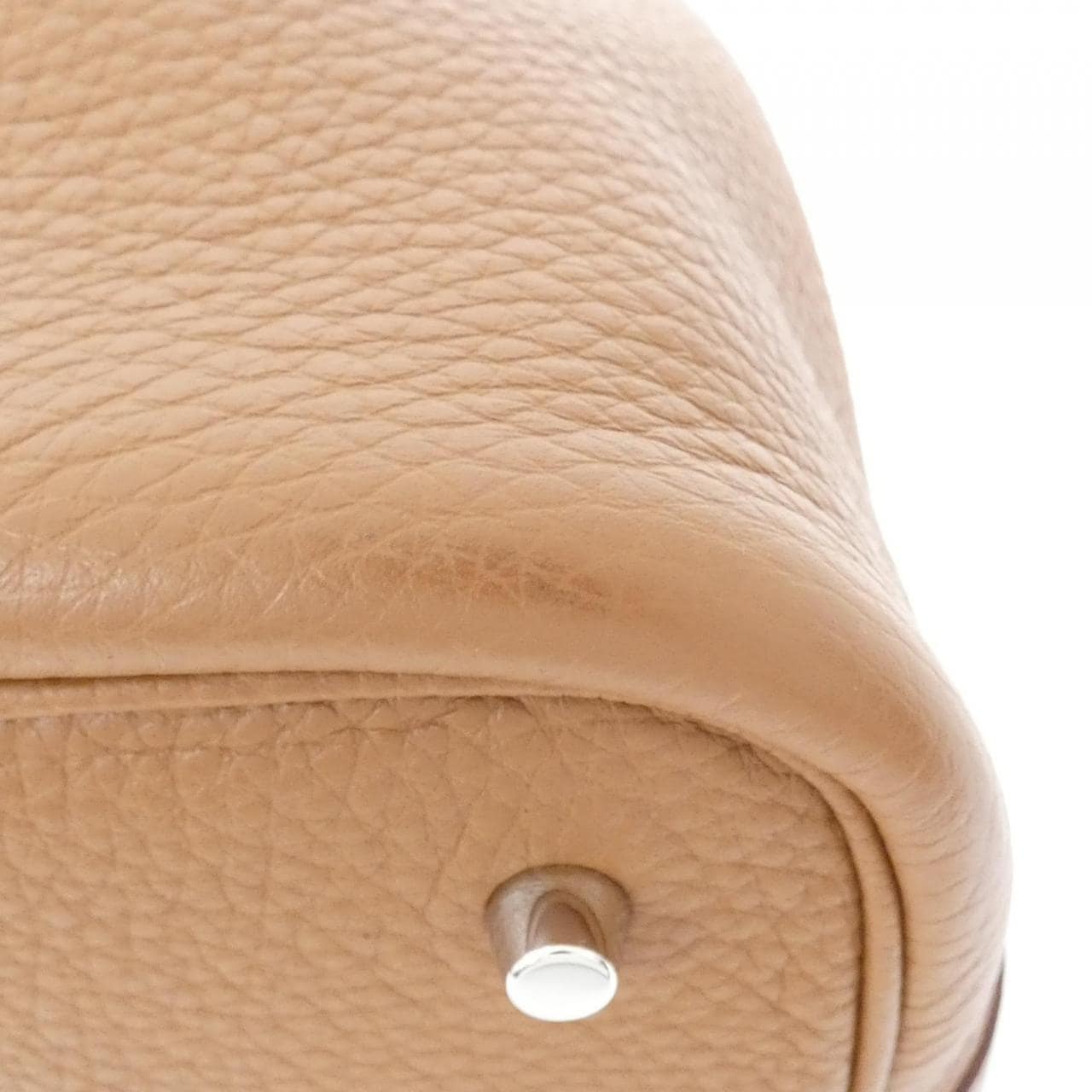 HERMES HERMÈS Picotin 060991CK Bag Clemence 金色 Clemence 皮 中古品A - 縮圖 2