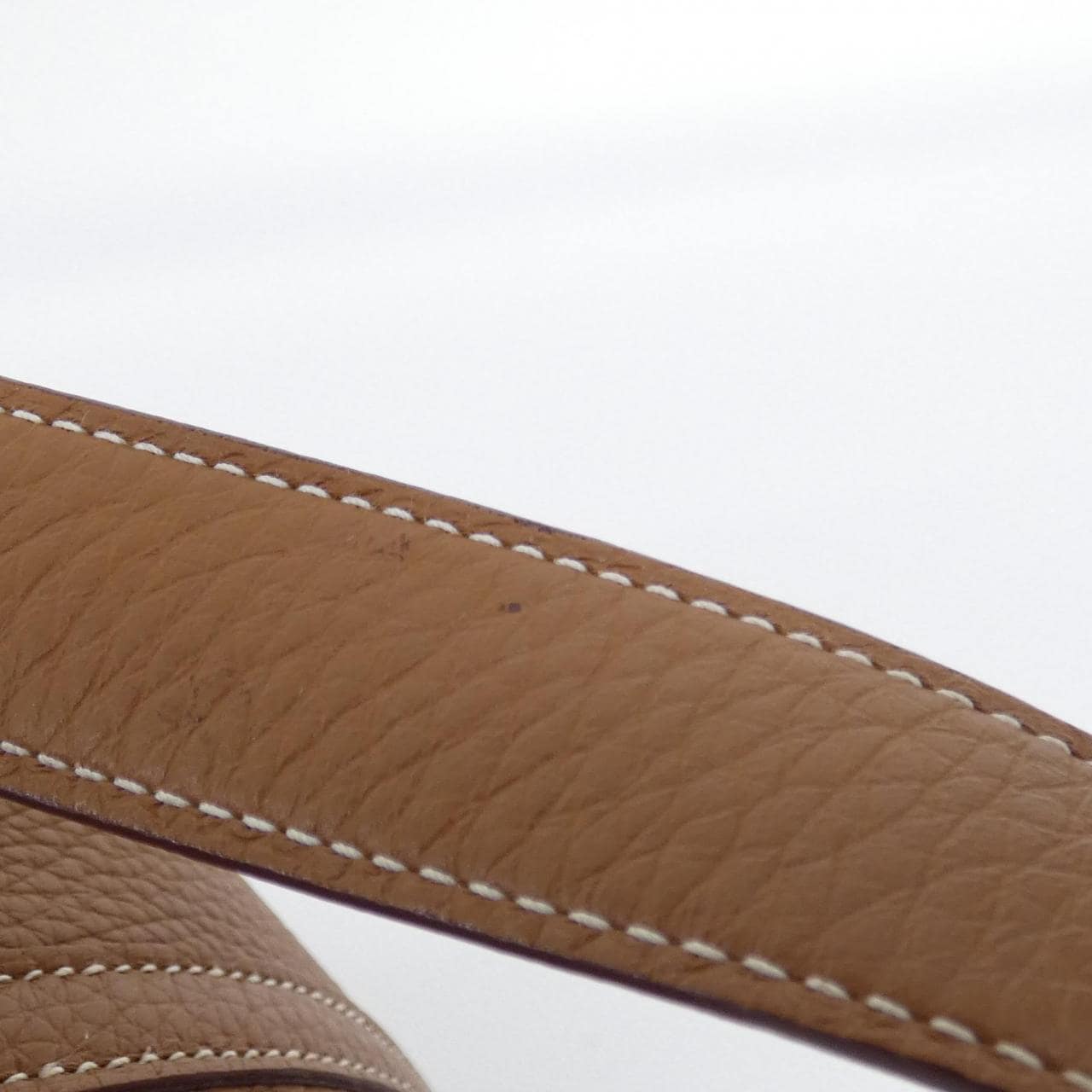 HERMES HERMÈS Picotin 060991CK Bag Clemence 金色 Clemence 皮 中古品A - 縮圖 7