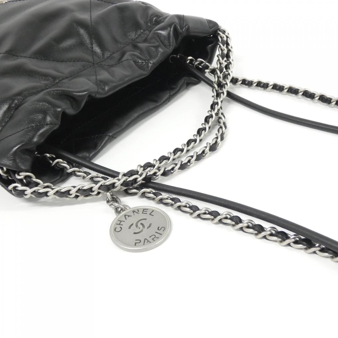 CHANEL Chanel 22 AS3980 Bag Black - Thumbnail 7