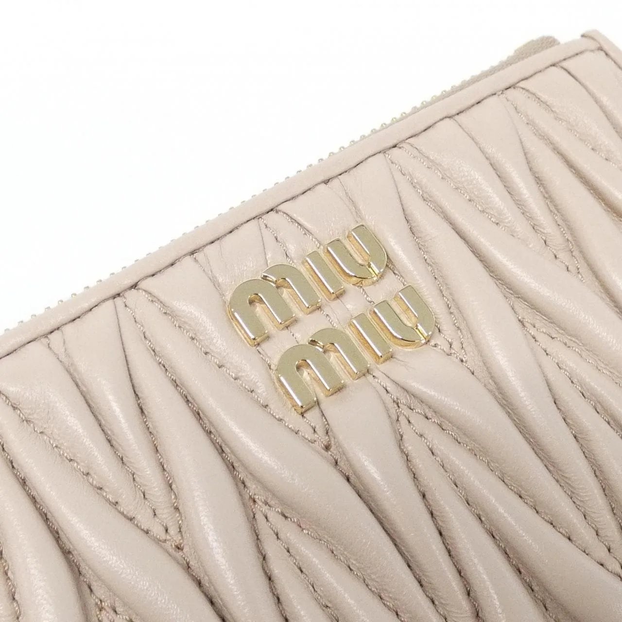 MIU MIU 5MB06M Coin Case Black Rank A - Thumbnail 6