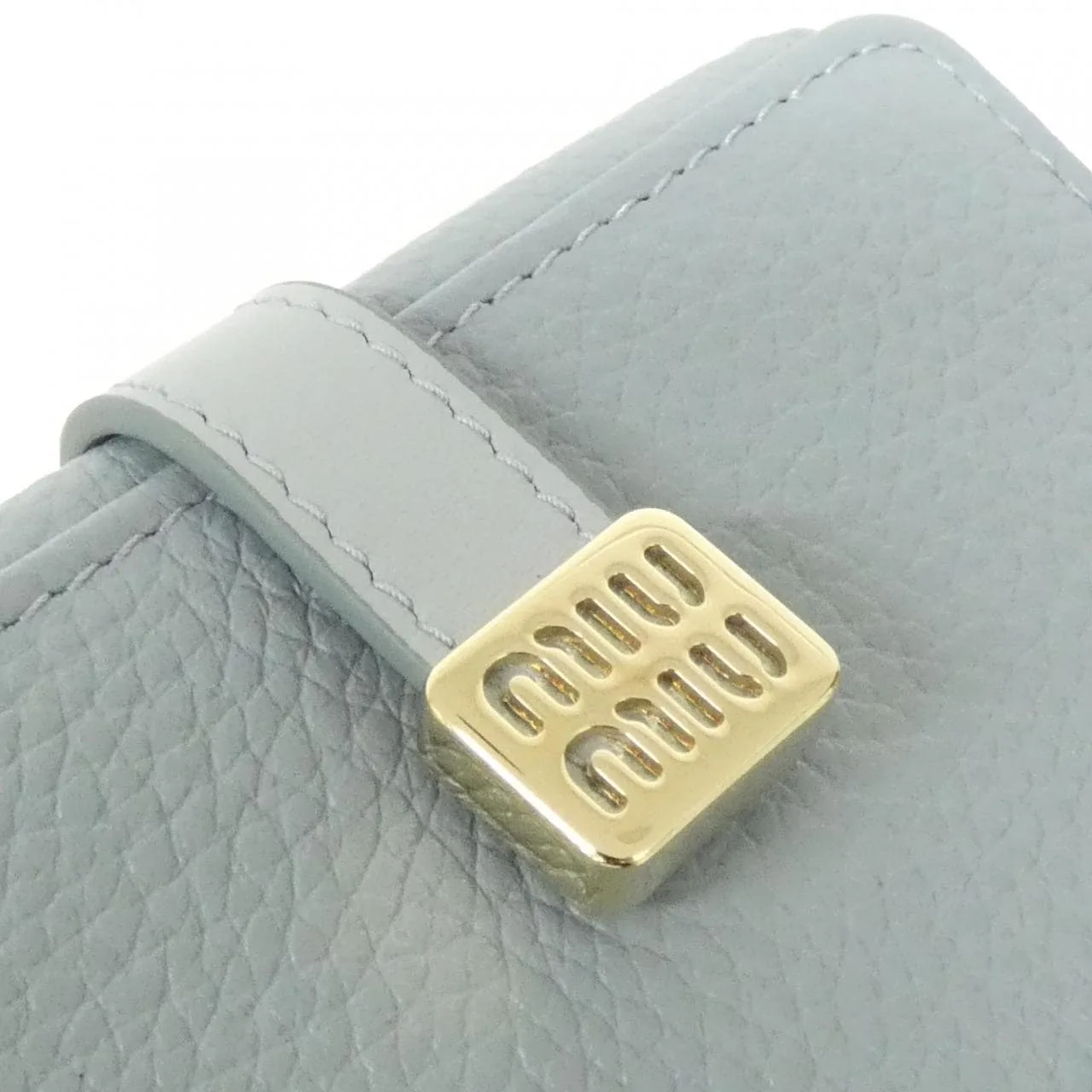 MIU MIU 5MH051 Wallet Black Rank A - Thumbnail 4